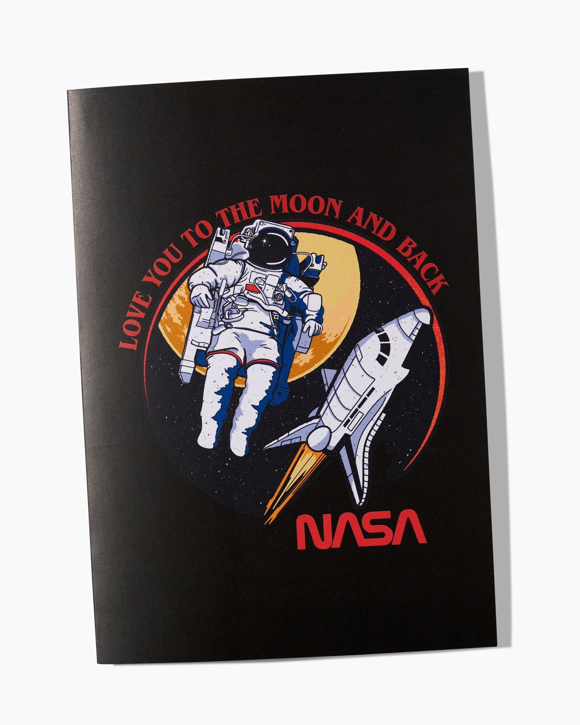 NASA Love You To The Moon Greeting Card