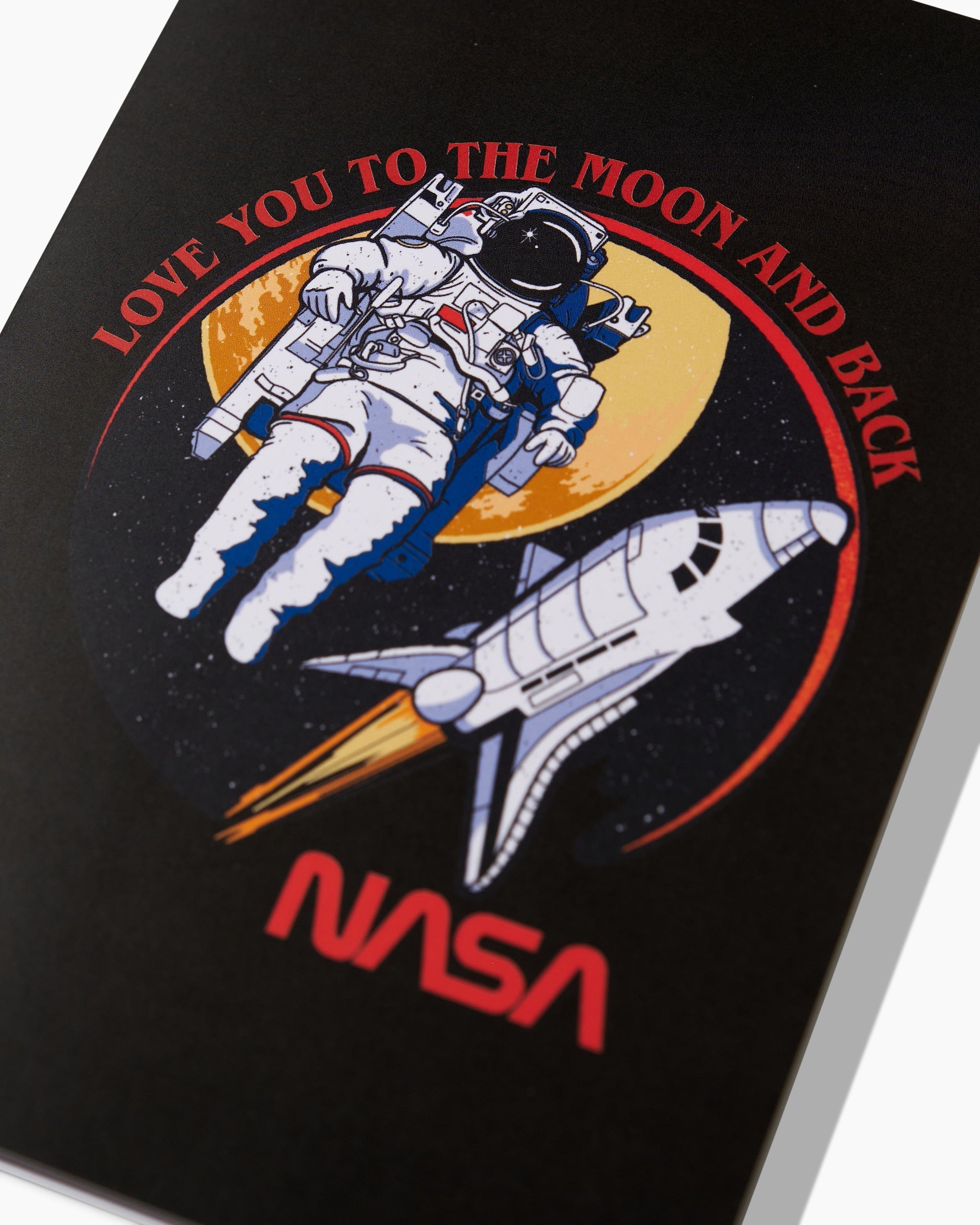 NASA Love You To The Moon Greeting Card