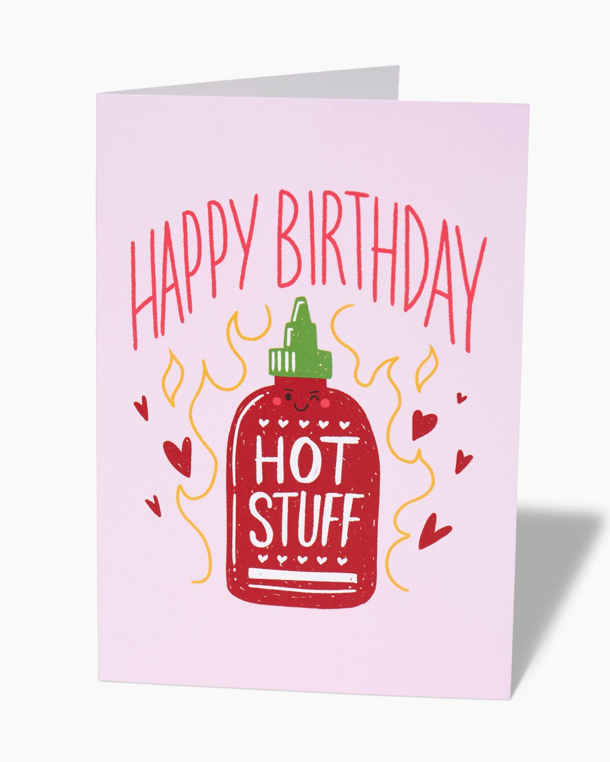 Happy Birthday Hot Stuff Greeting Card