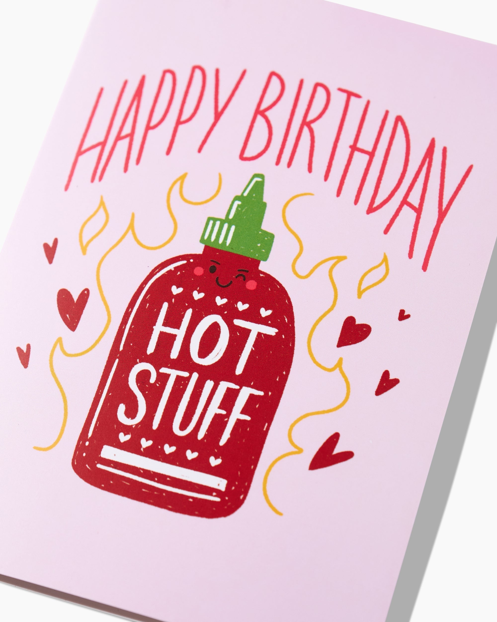 Happy Birthday Hot Stuff Greeting Card