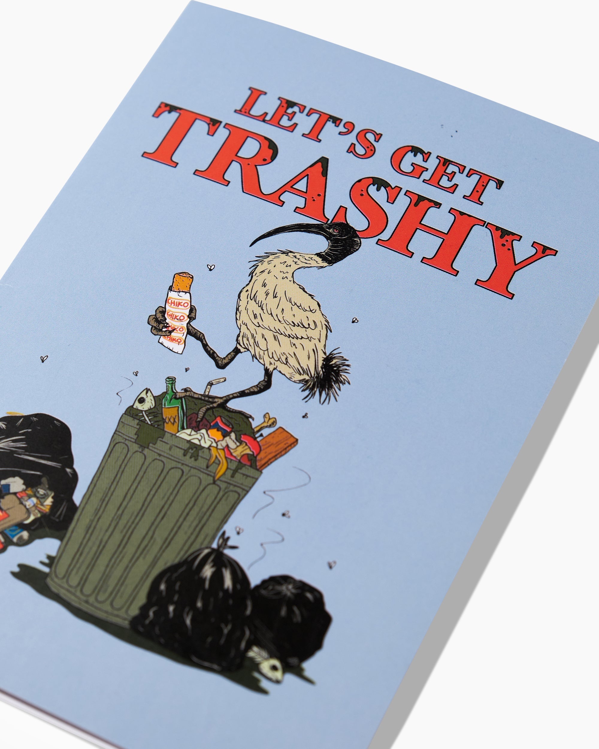 Let's Get Trashy Greeting Card