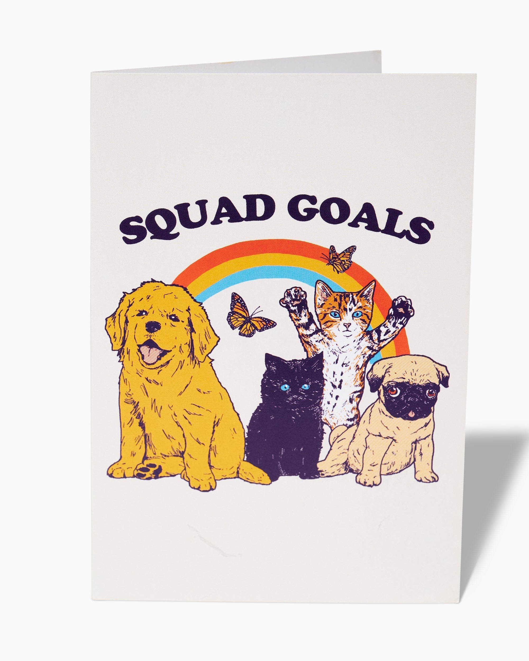 Squad Goals Greeting Card