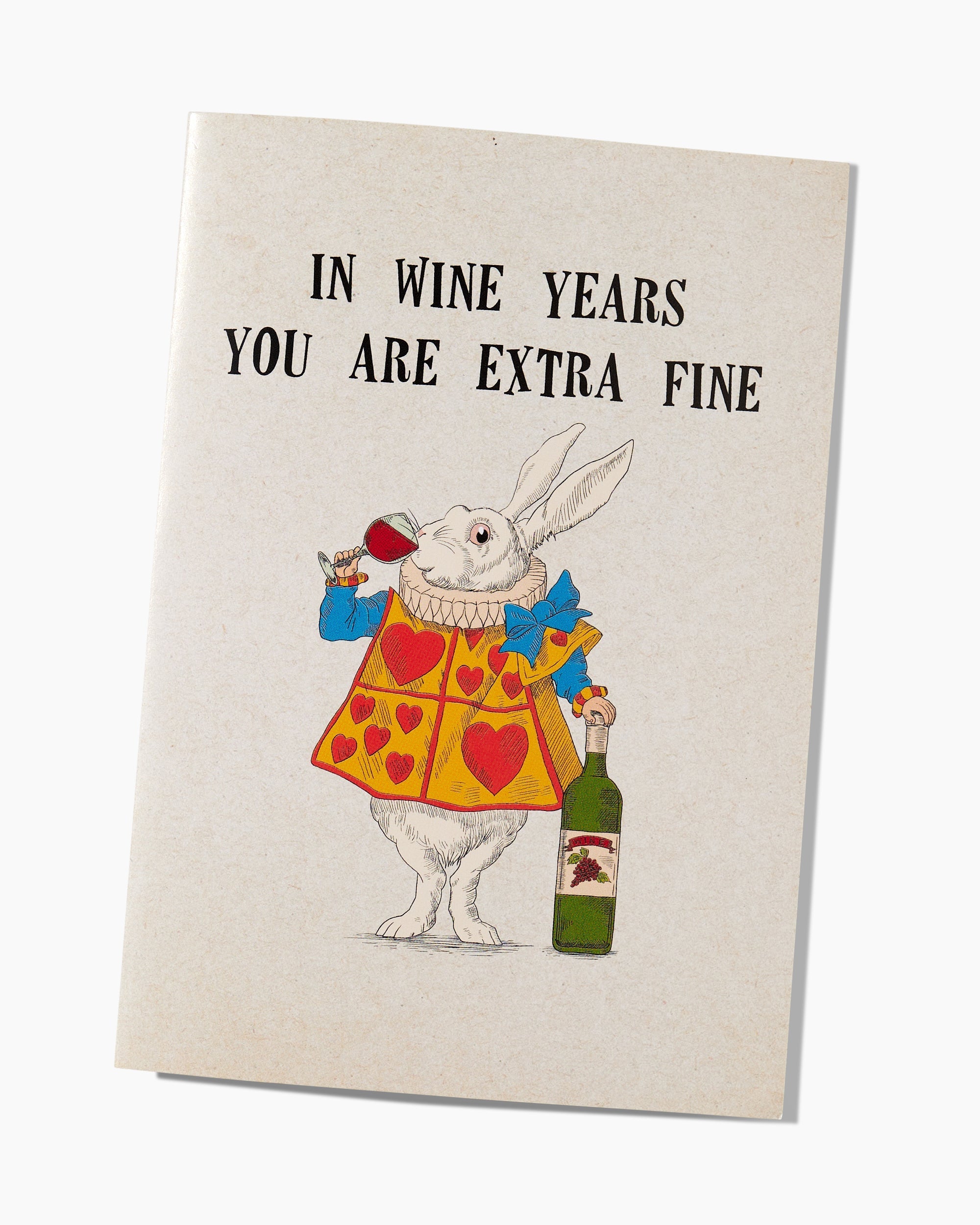 In Wine Years Greeting Card