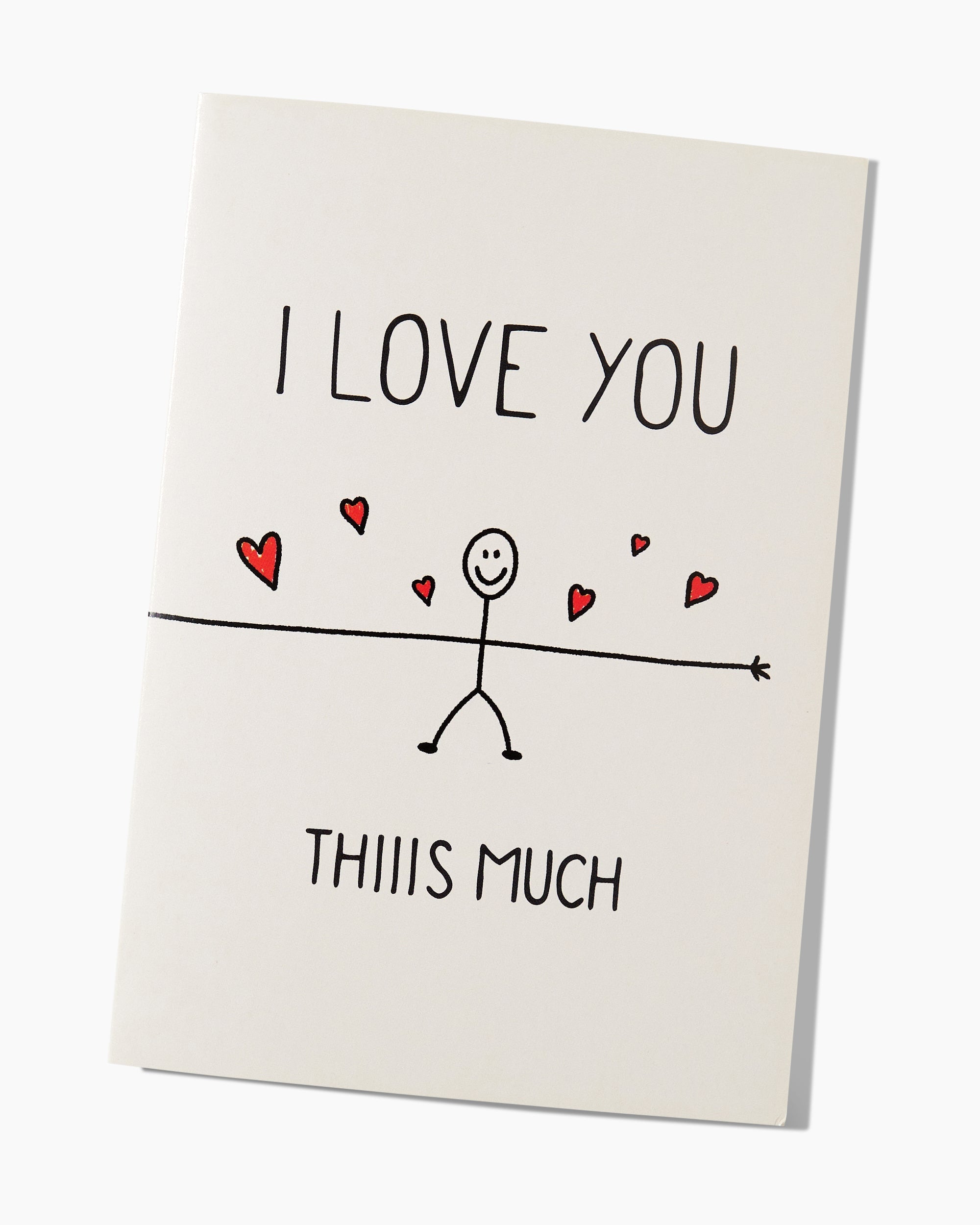 I Love You This Much Greeting Card