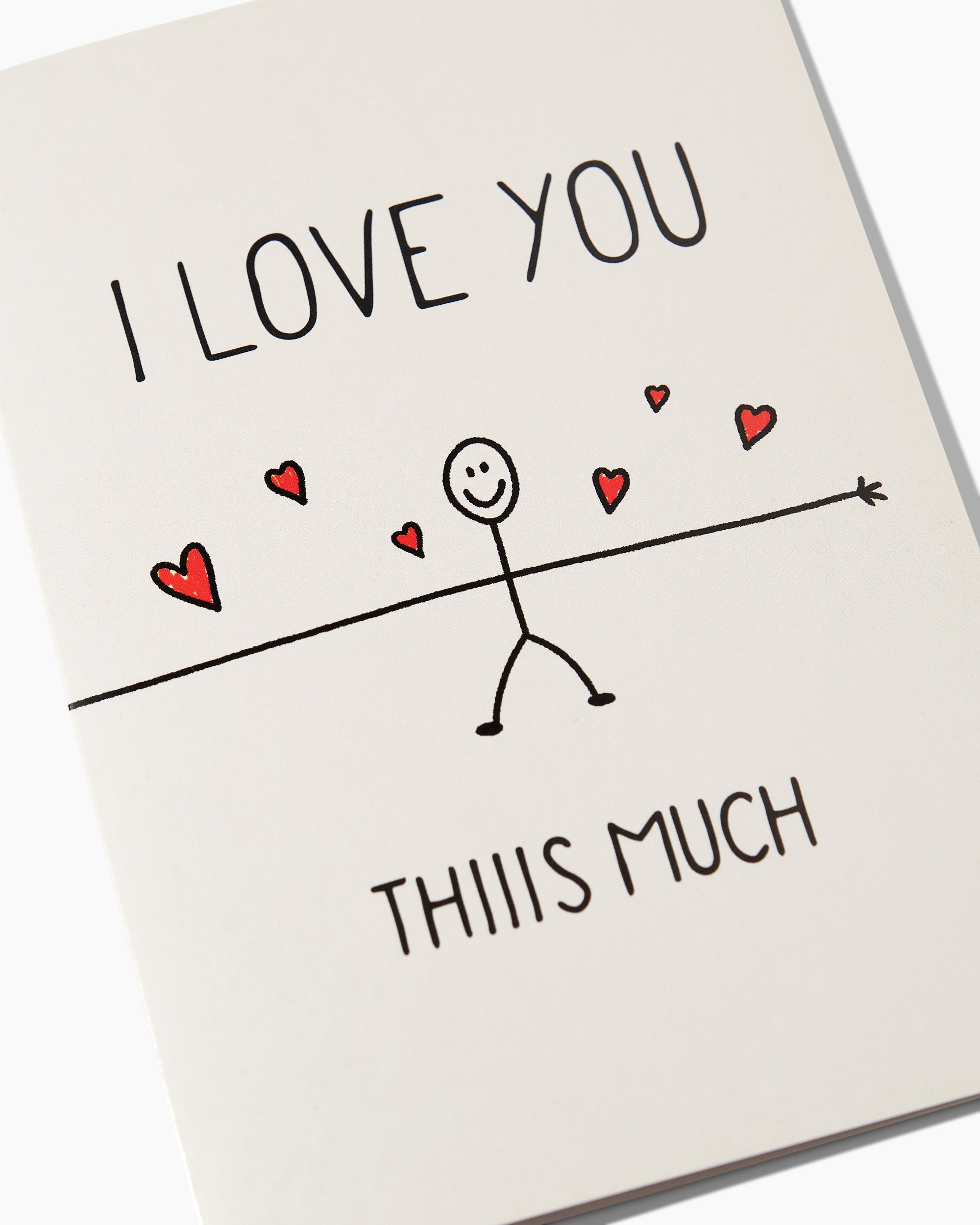 I Love You This Much Greeting Card