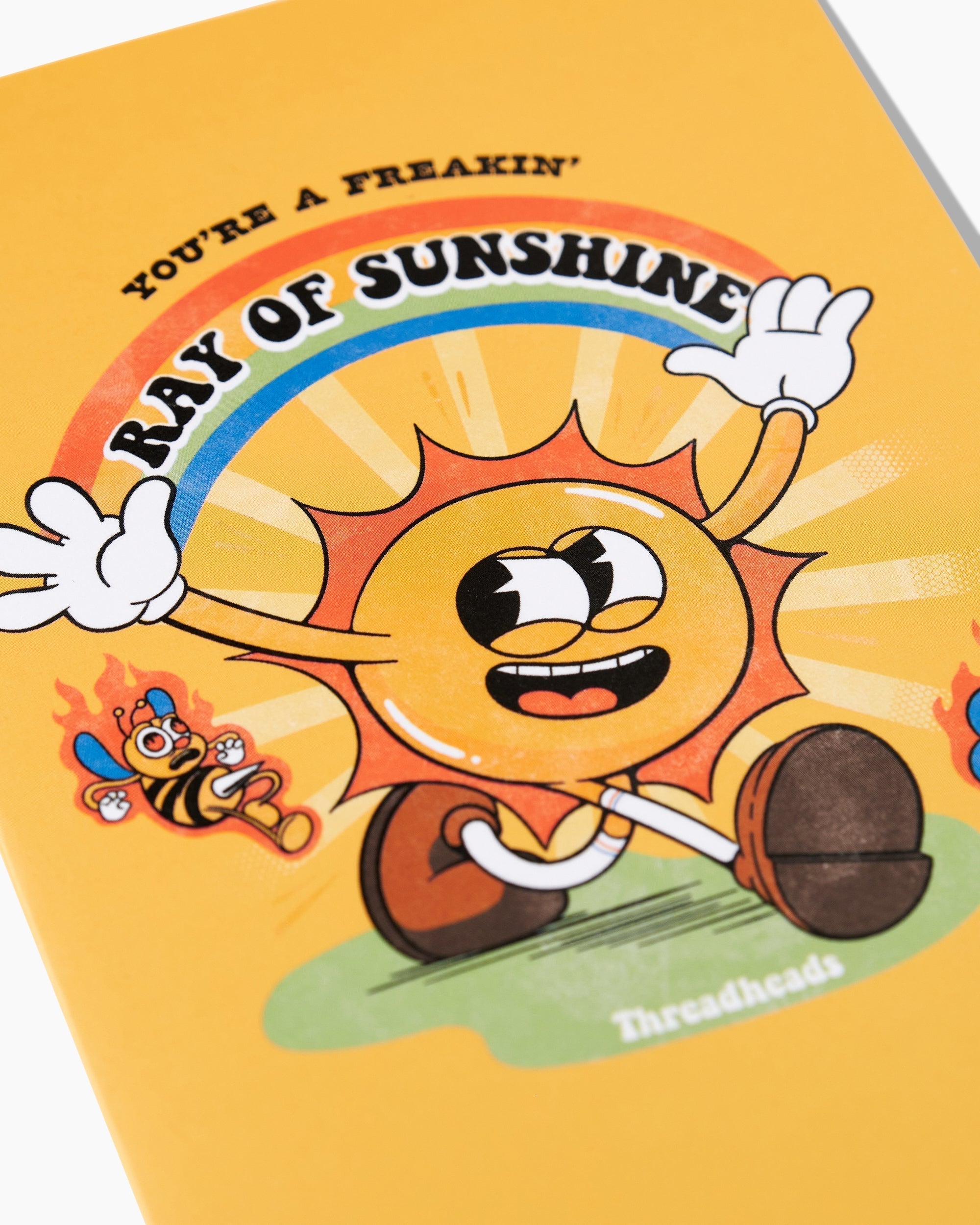 You're A Freaking Ray of Sunshine Greeting Card