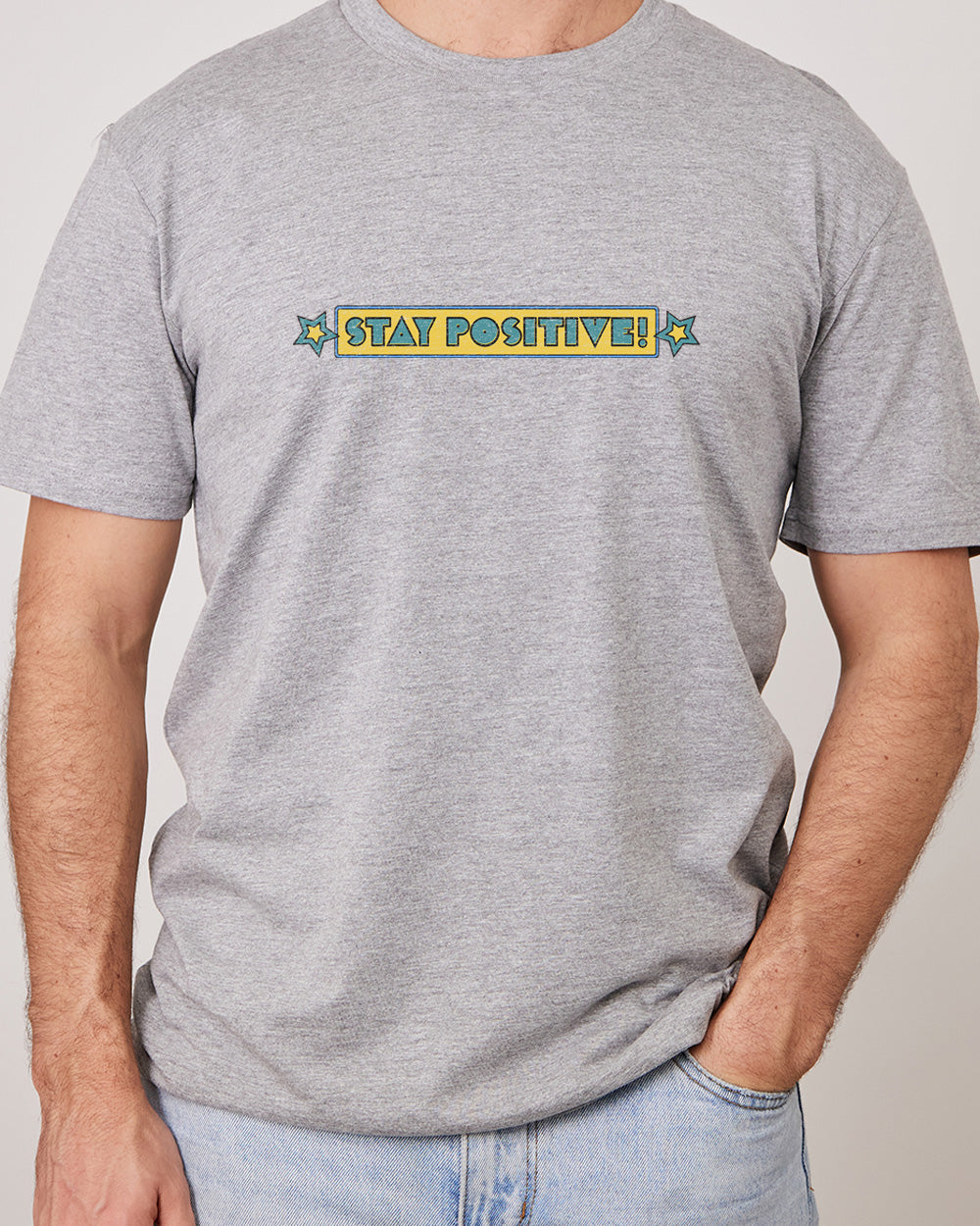 Stay Positive Front and Back T-Shirt