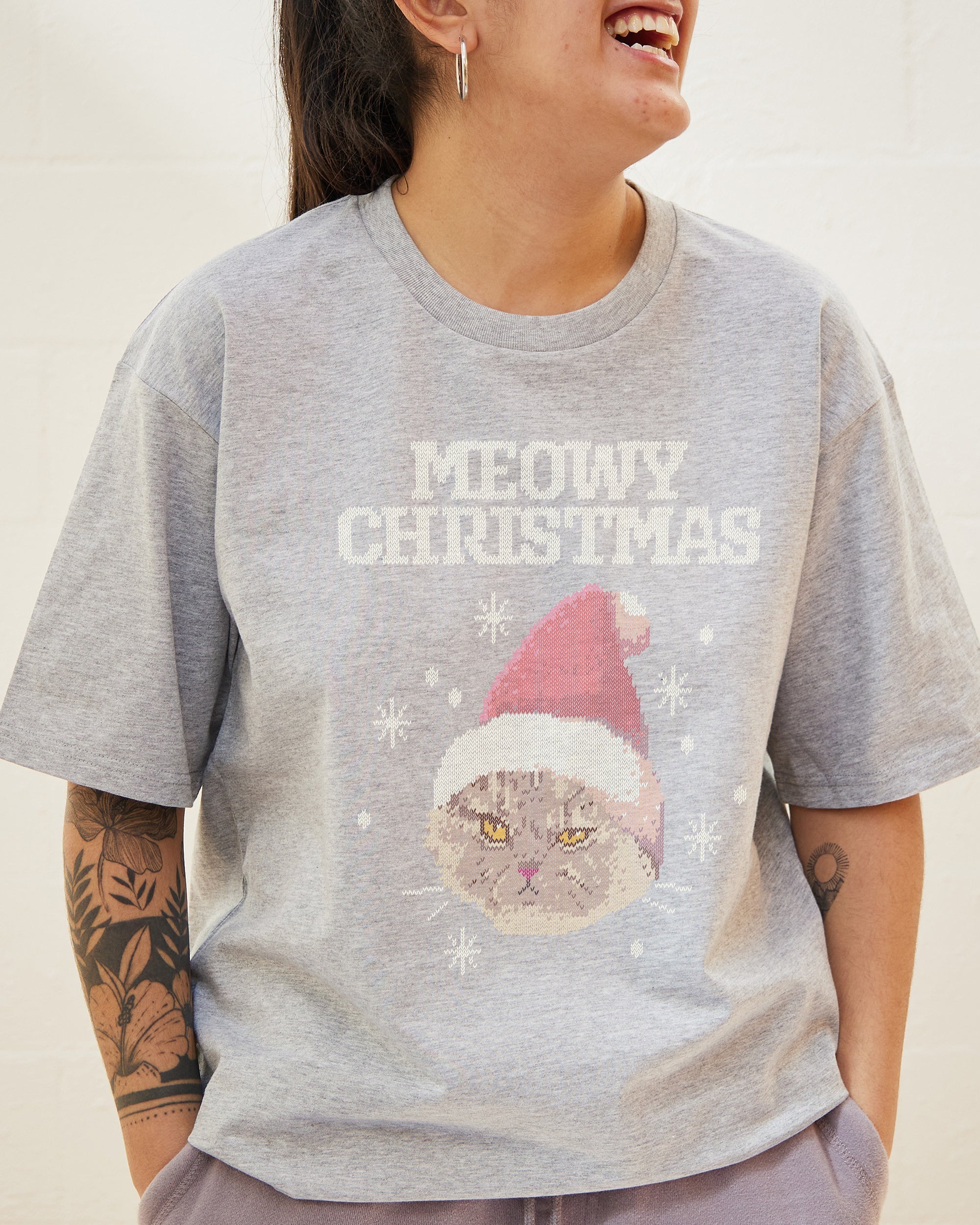 Meowy Christmas T-Shirt