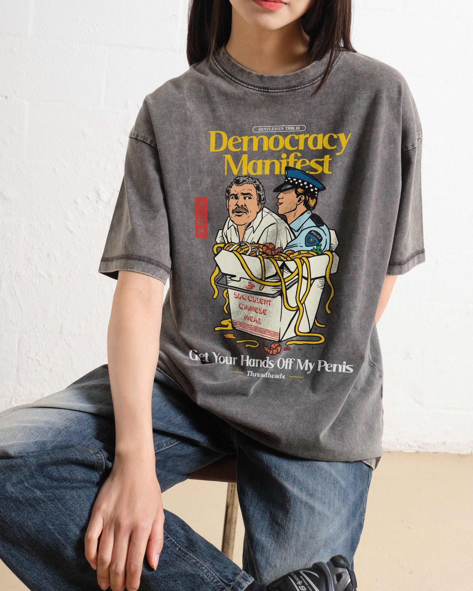 Democracy Manifest Volume II Wash Tee