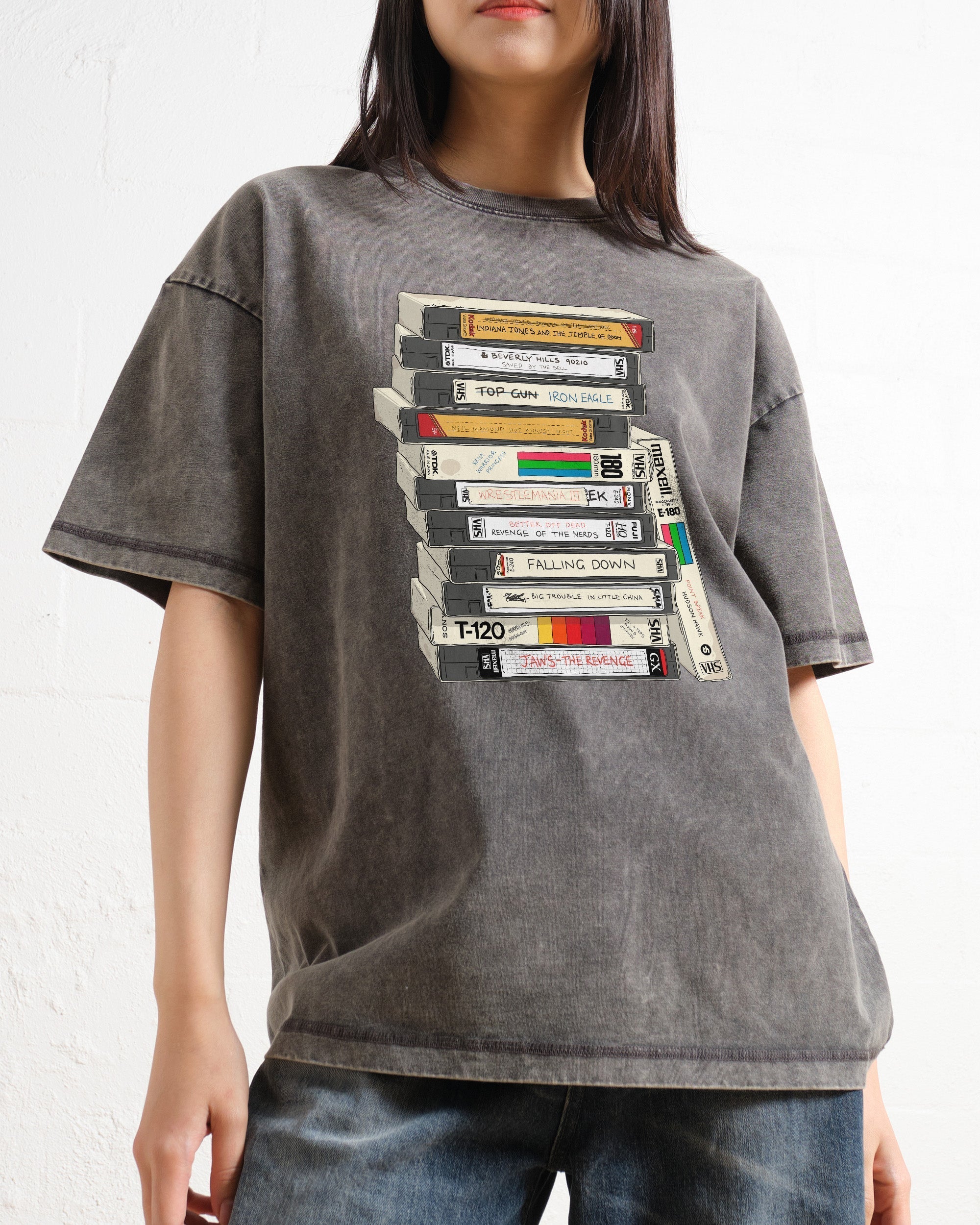 VHS Tapes Wash Tee