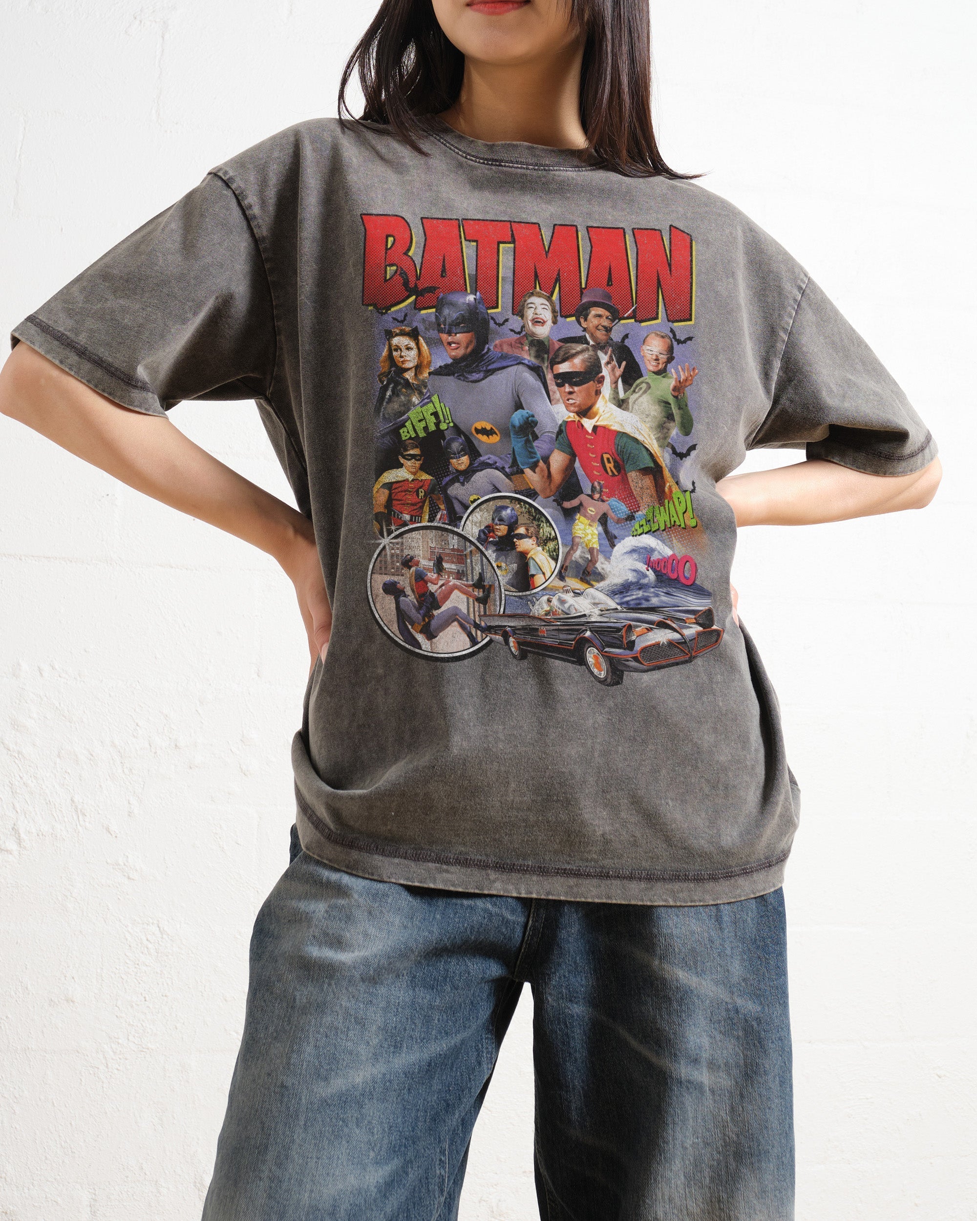 Batman Vintage Wash Tee