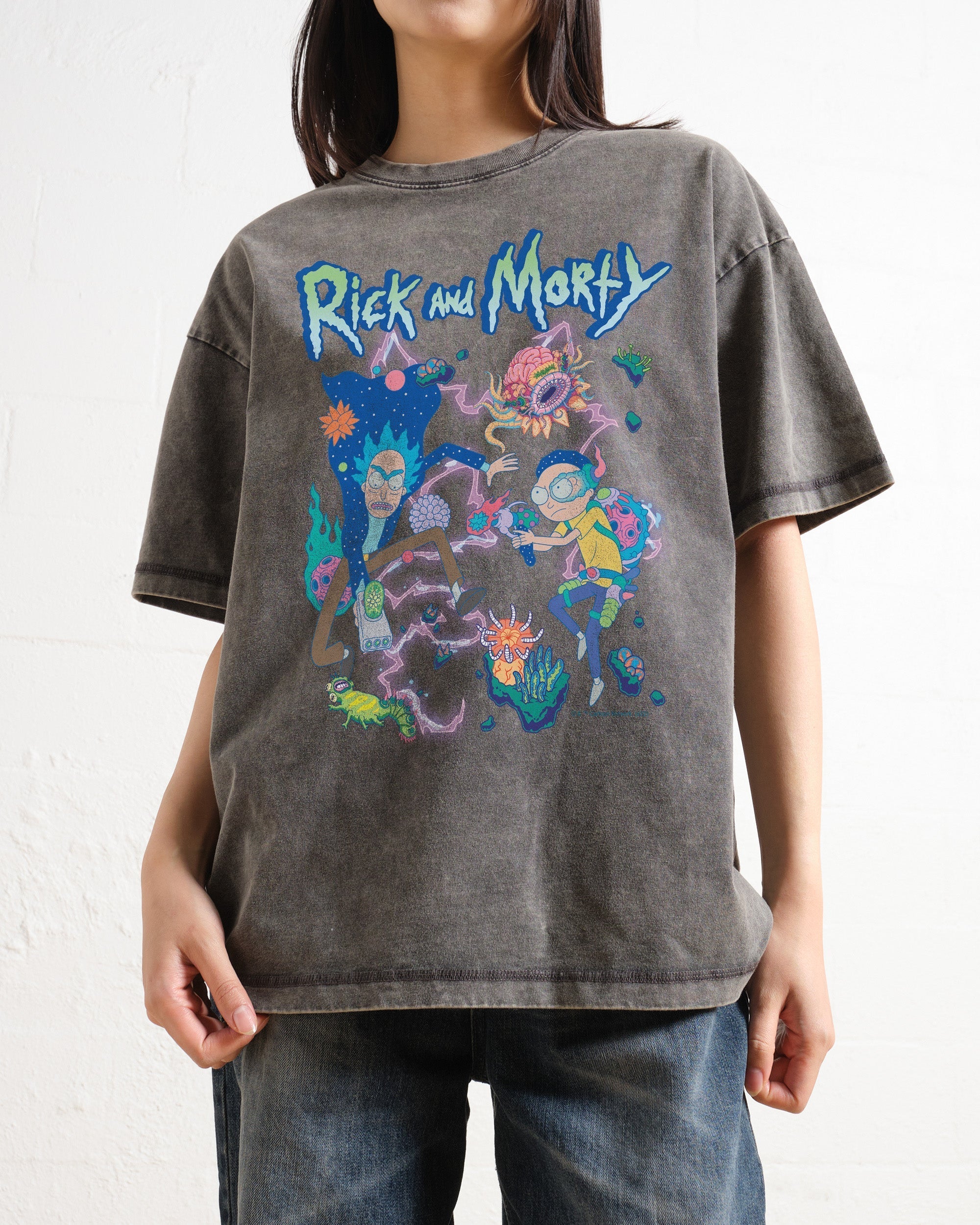 Rick and Morty Creatures Wash Tee