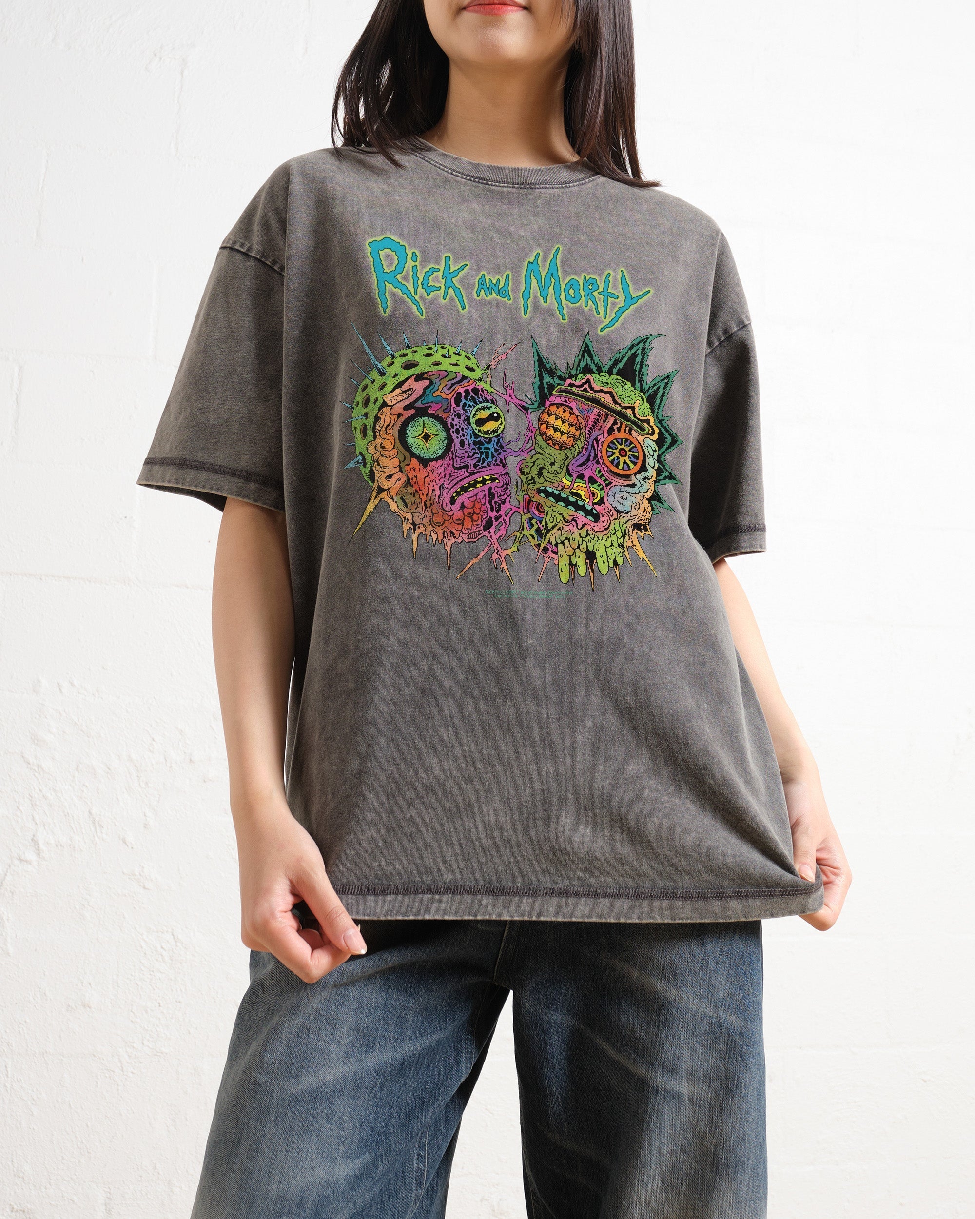 Rick and Morty Psychedelia Wash Tee