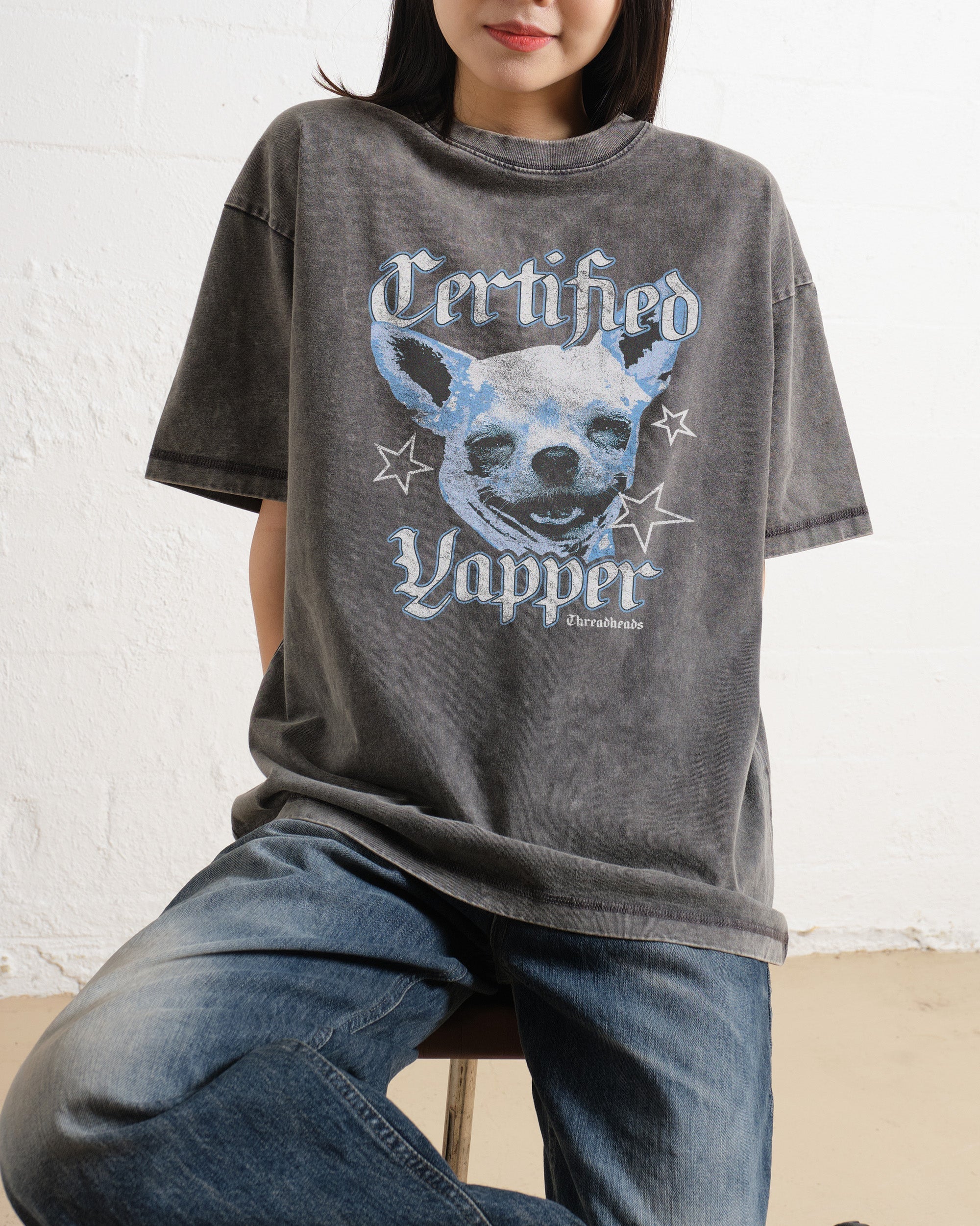 Certified Yapper Wash Tee