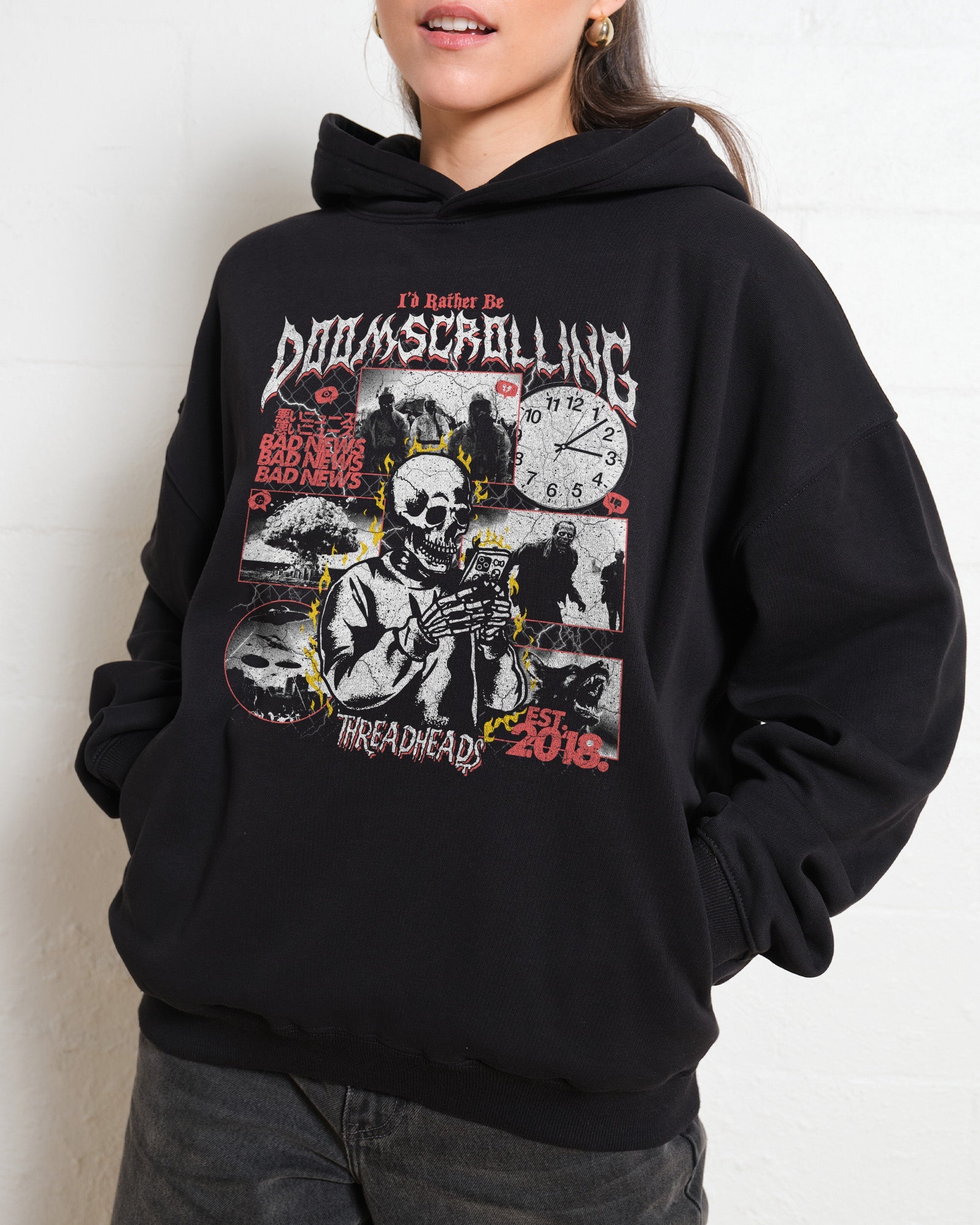 I’d Rather Be Doom Scrolling Hoodie