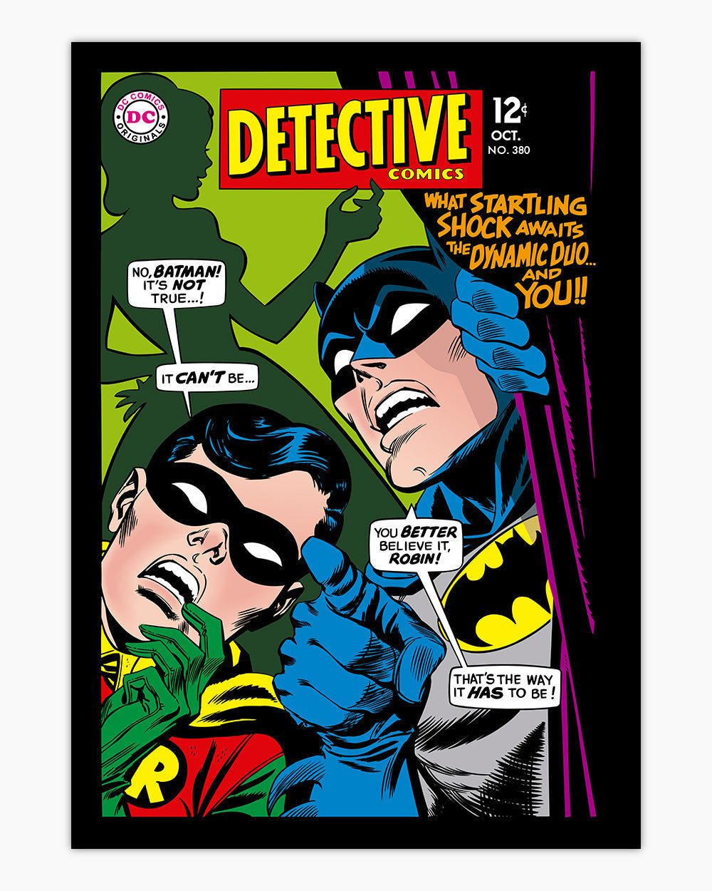 It's Not True Batman Art Print