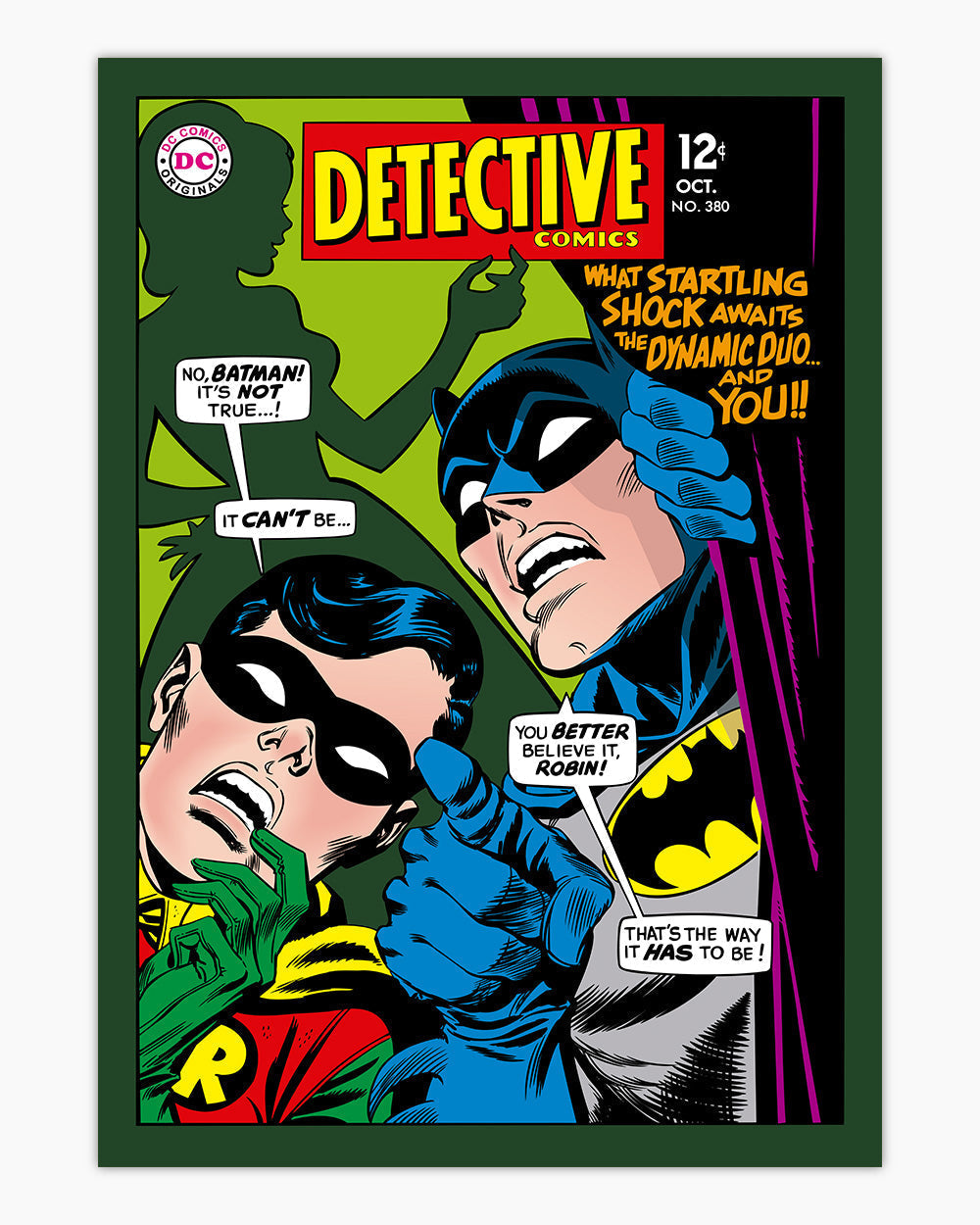 It's Not True Batman Art Print