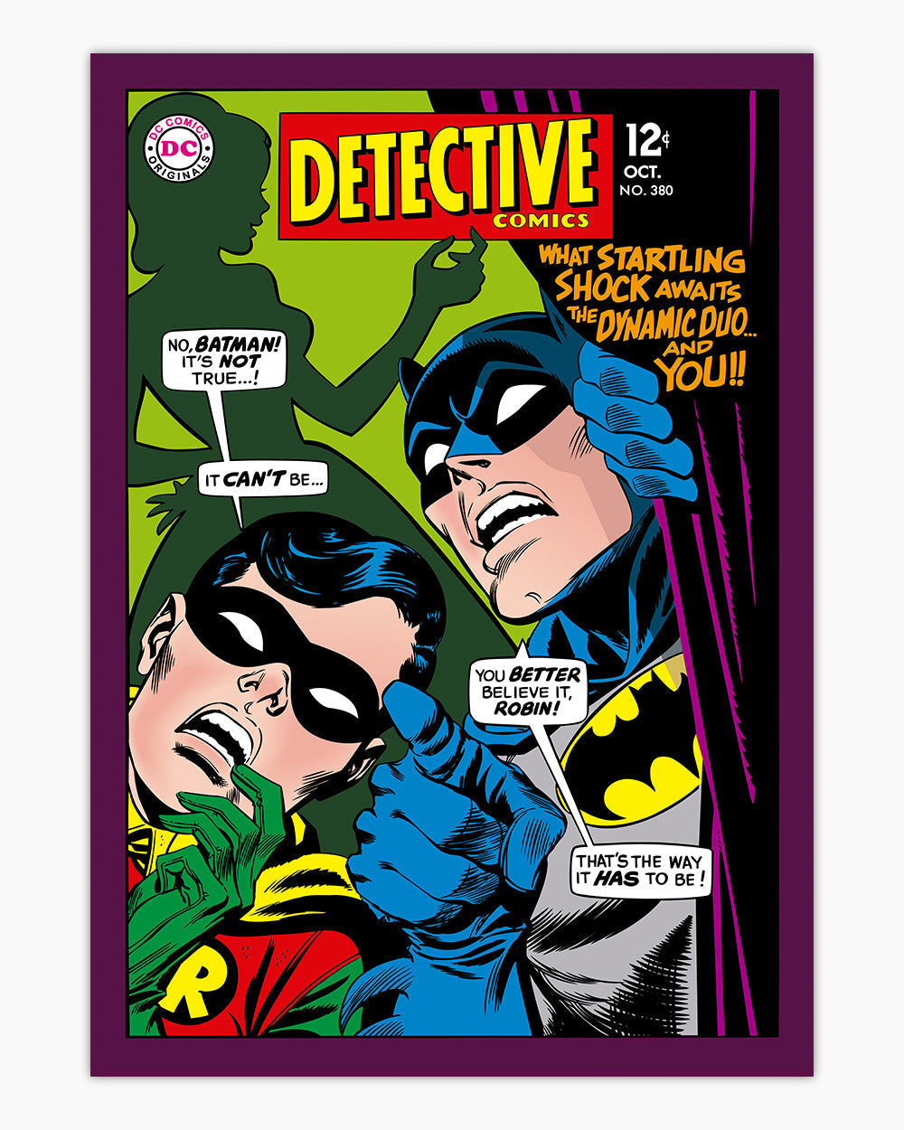 It's Not True Batman Art Print