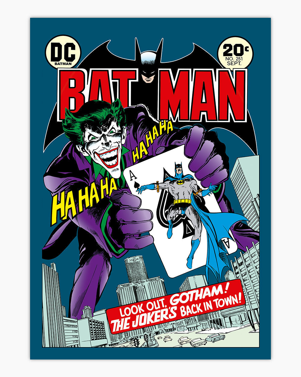 The Joker's Back In Town Art Print