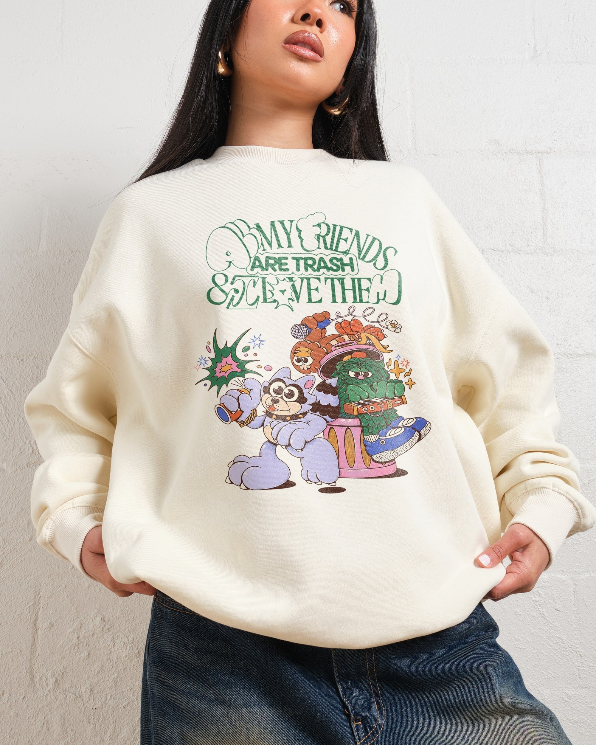 Trash Friends Sweatshirt