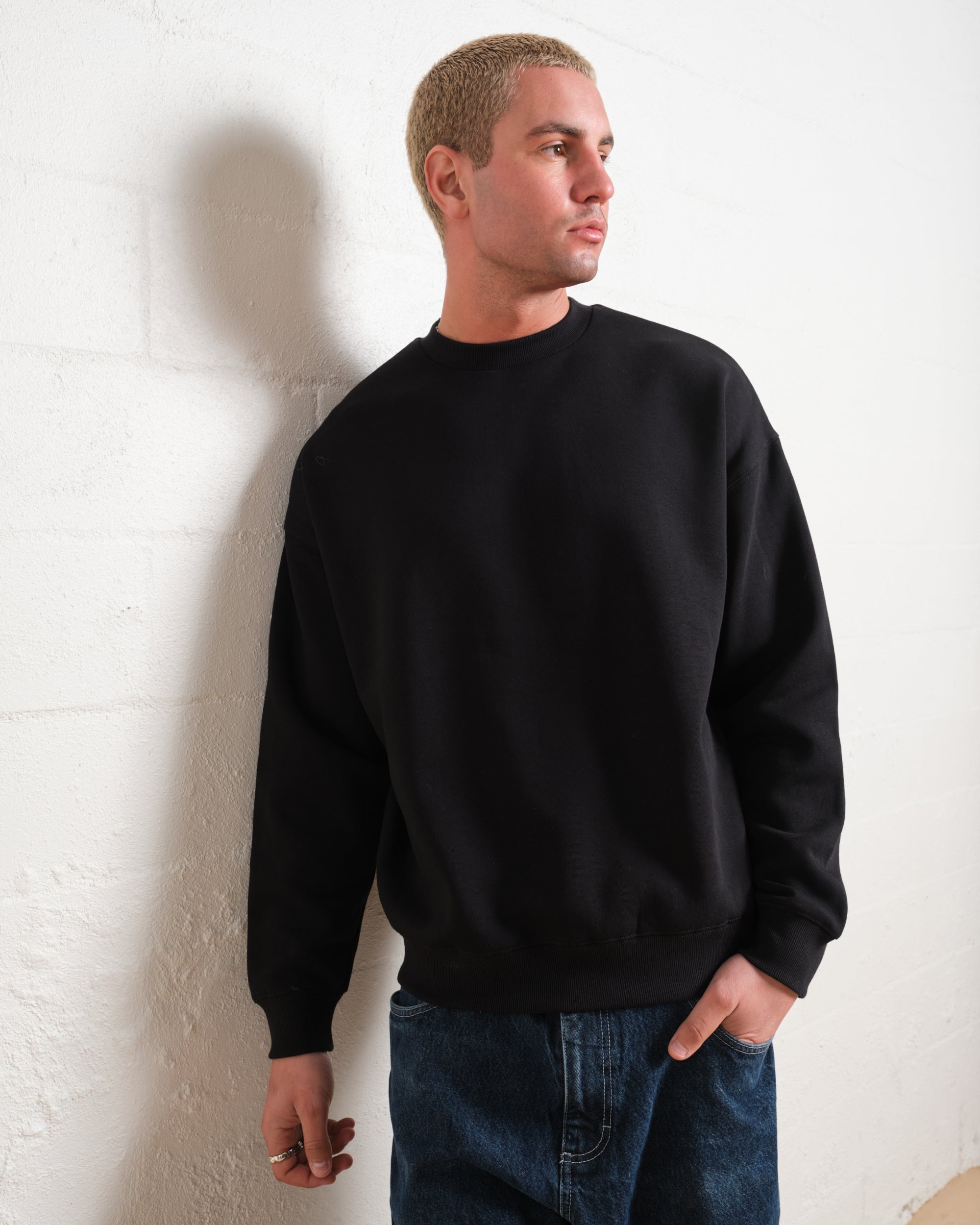 Sweatshirt 3 Pack: Black, Charcoal, Natural