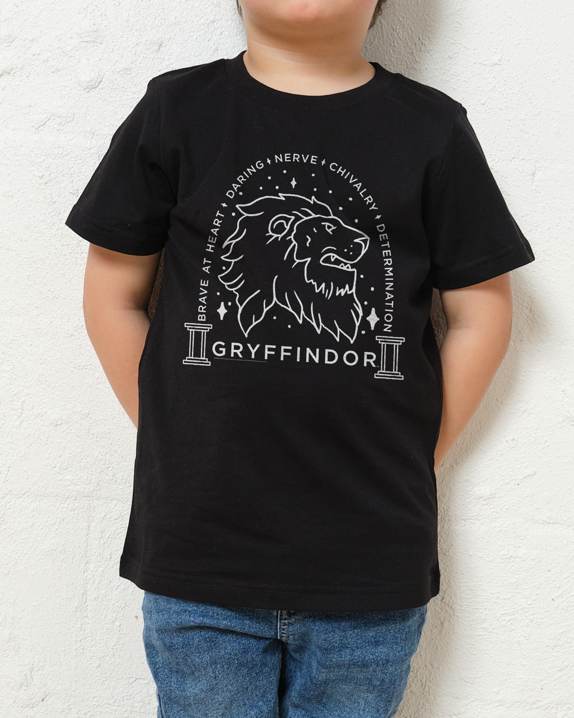 Gryffindor Monochrome Kids T-Shirt