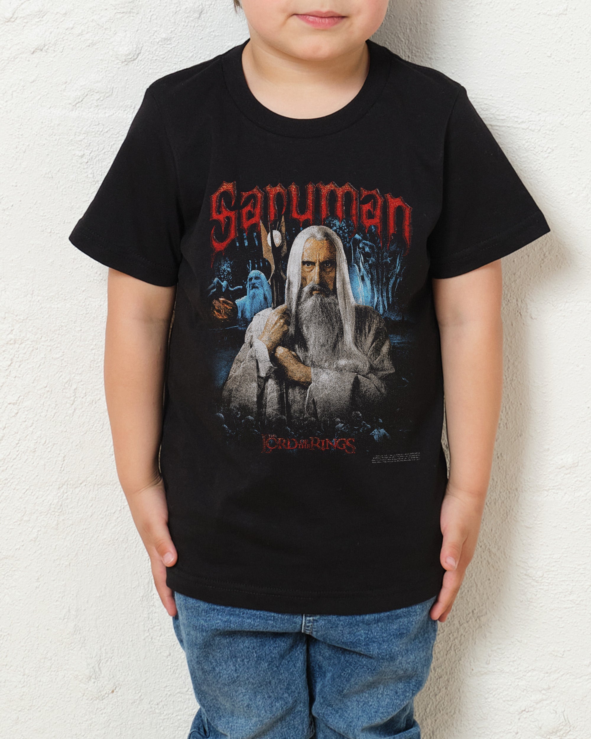 Vintage Saruman Kids T-Shirt