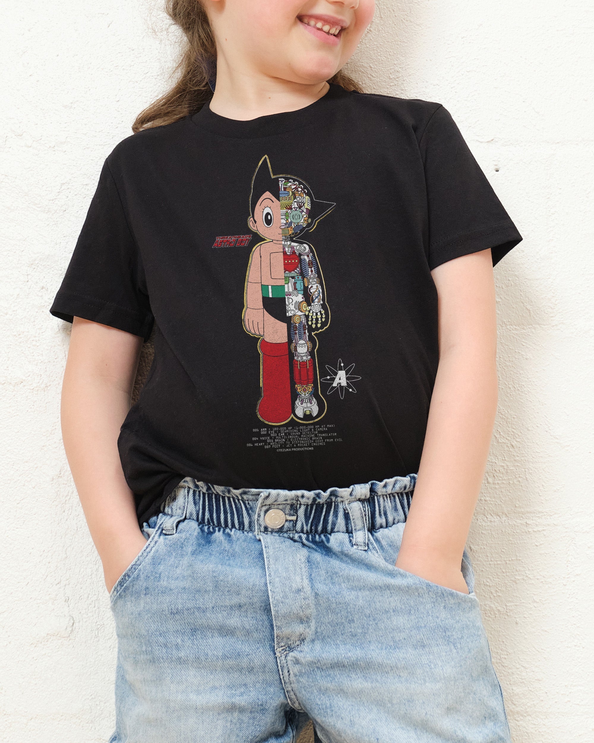 Astro Boy Half Robot Kids T-Shirt