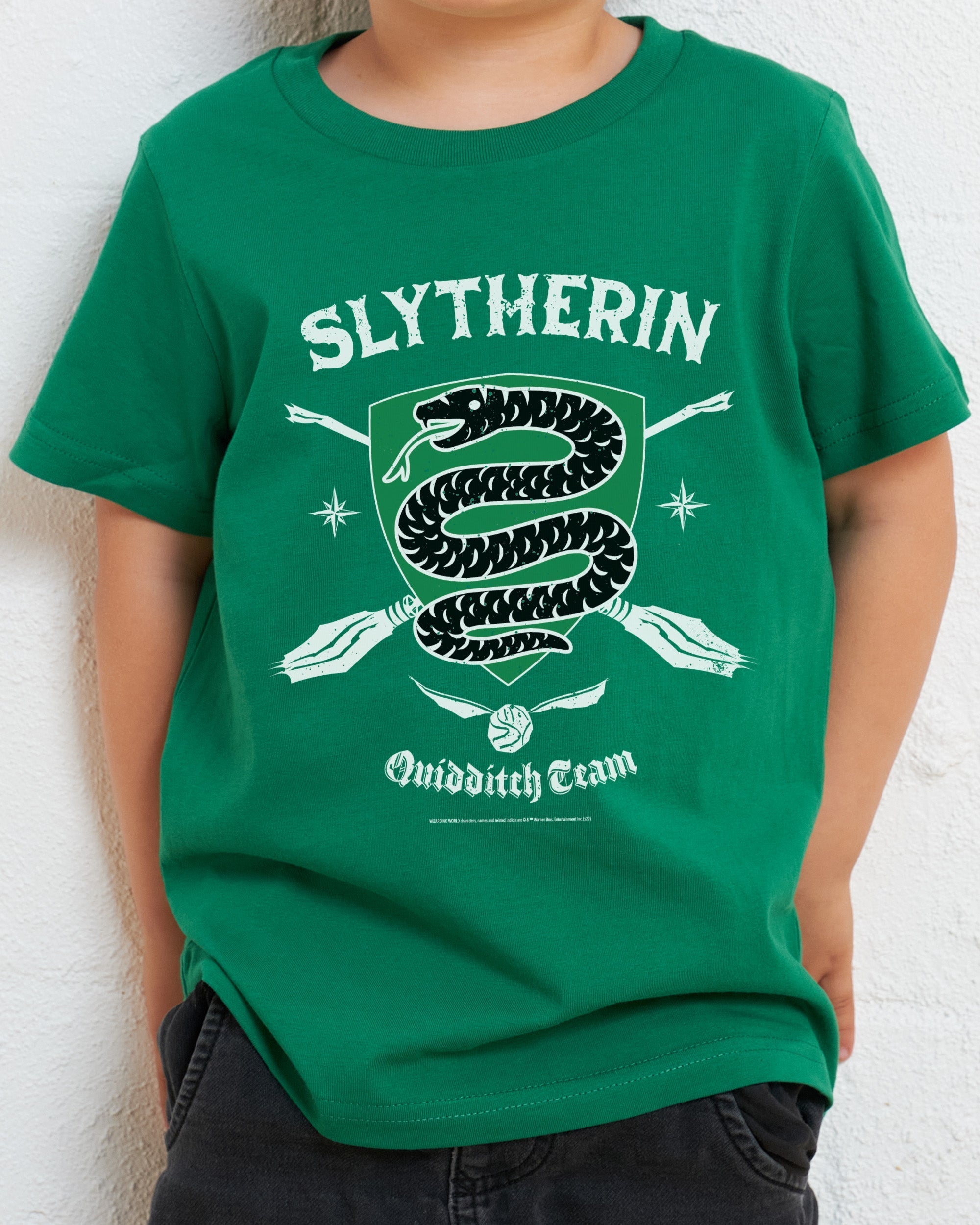 Slytherin Quidditch Team Kids T-Shirt