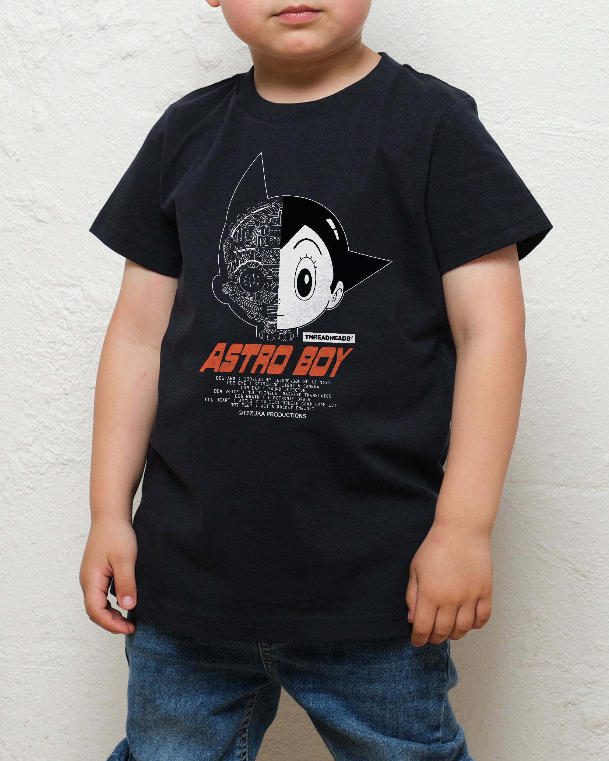 Astro Boy Head Data Kids T-Shirt