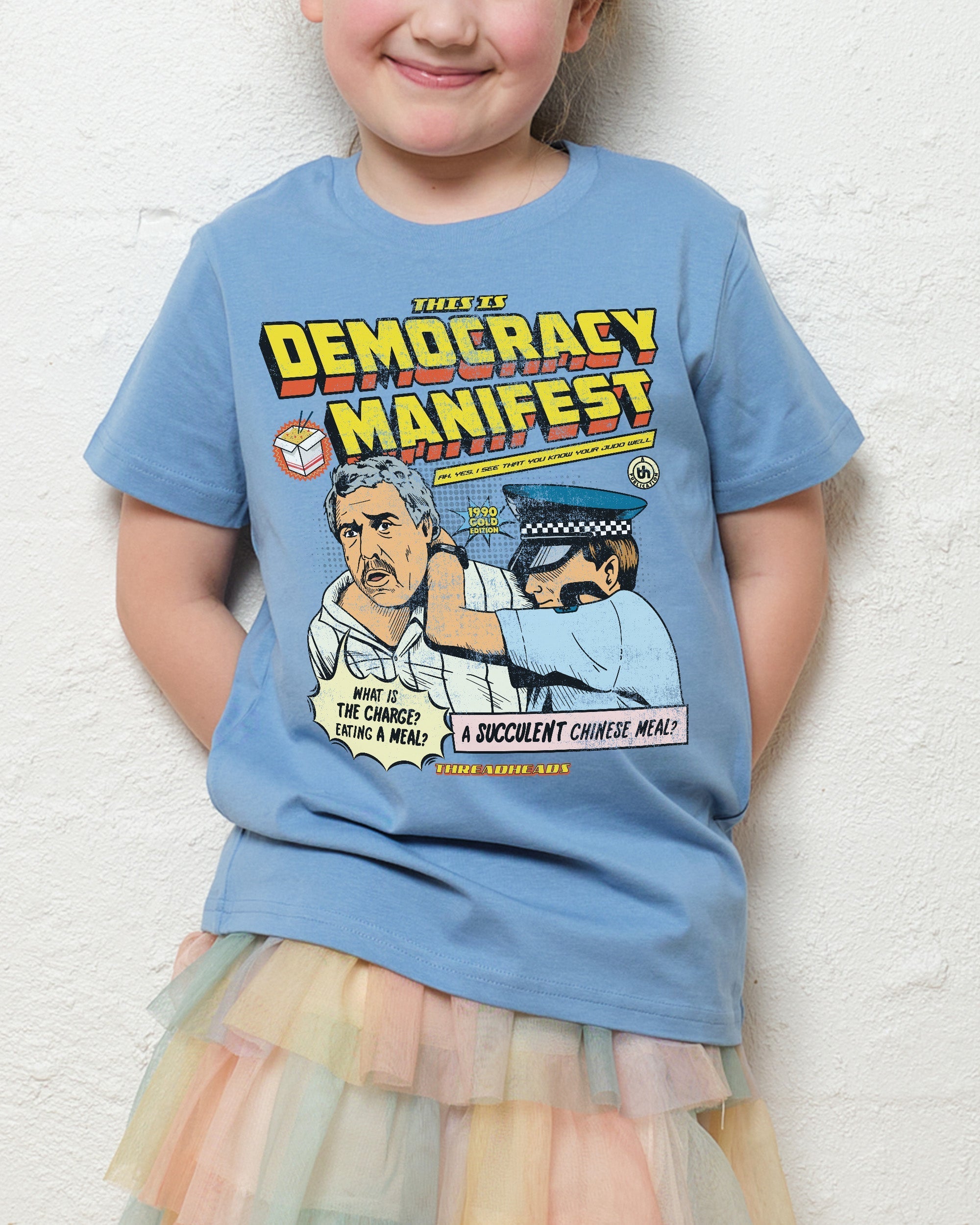 This is Democracy Manifest Kids T-Shirt