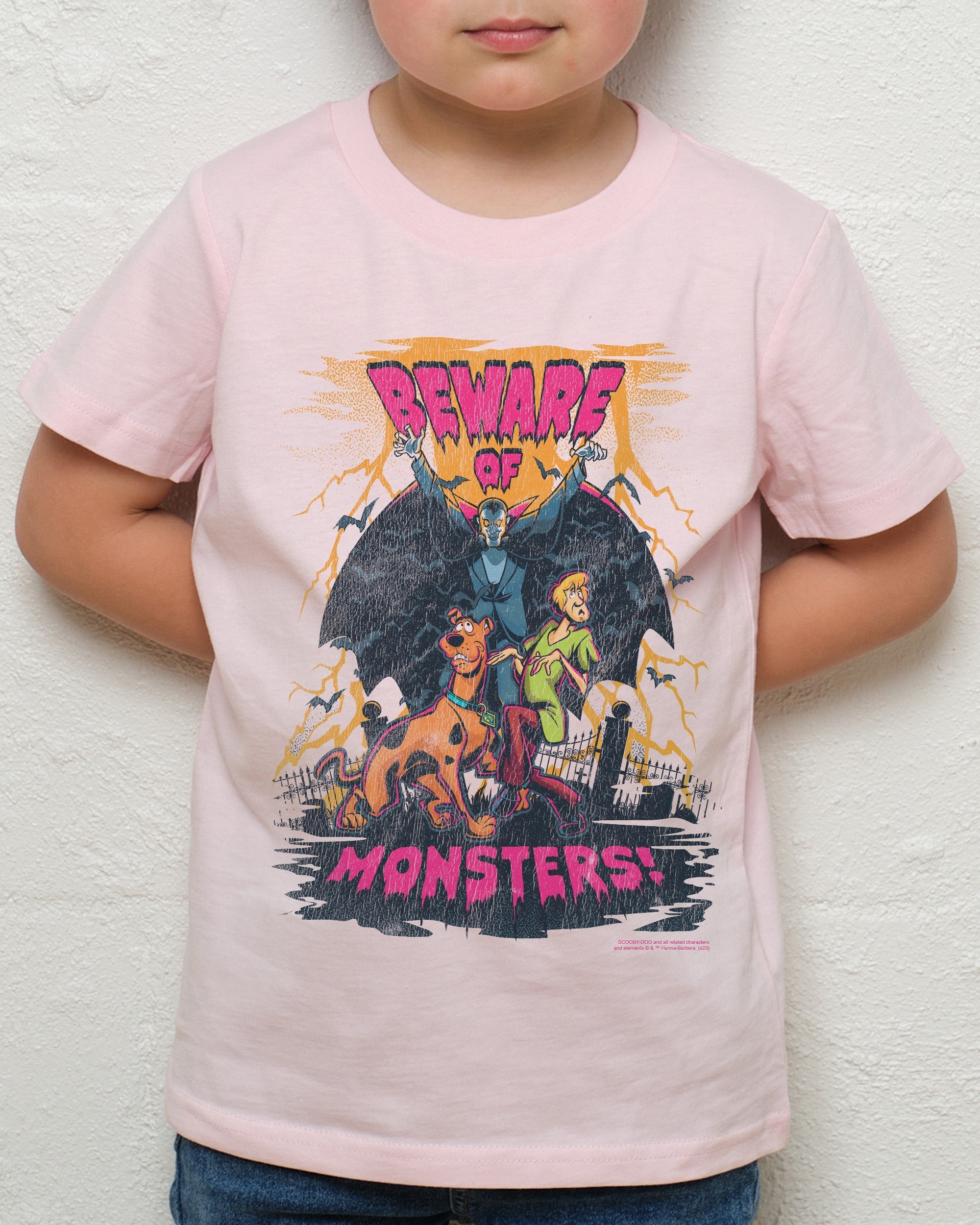 Beware of Monsters Kids T-Shirt