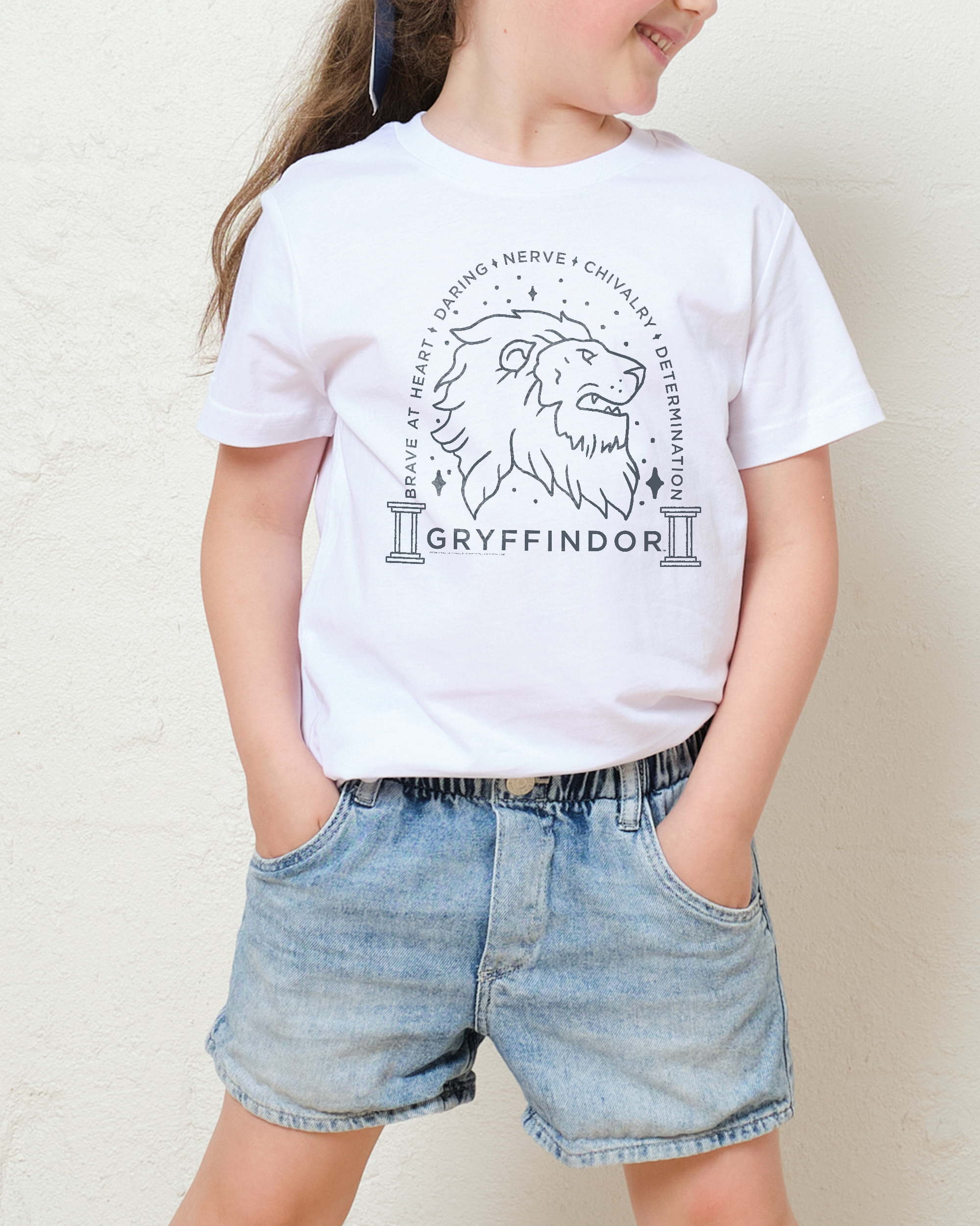 Gryffindor Monochrome Kids T-Shirt