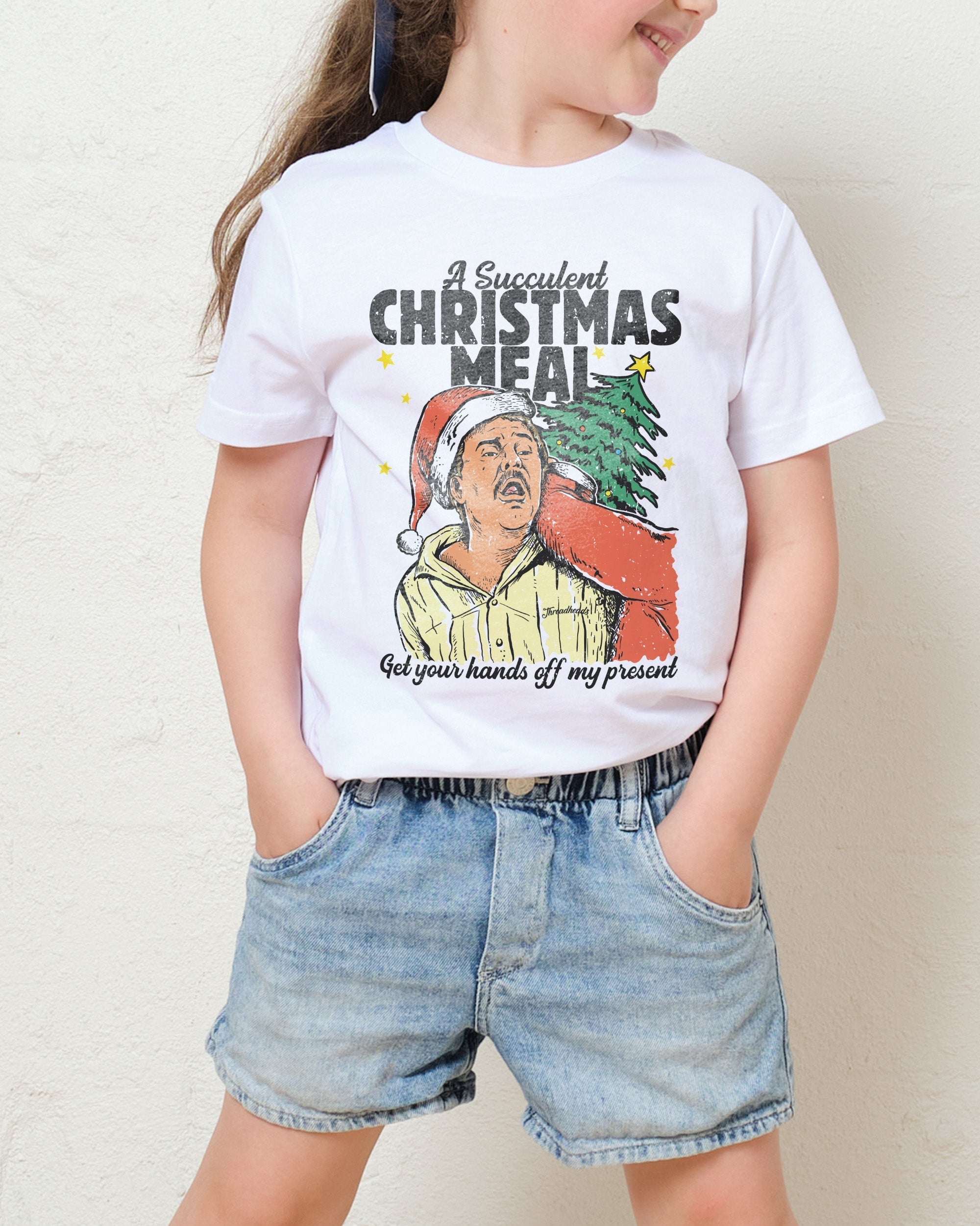 Succulent Christmas Meal Kids T-Shirt