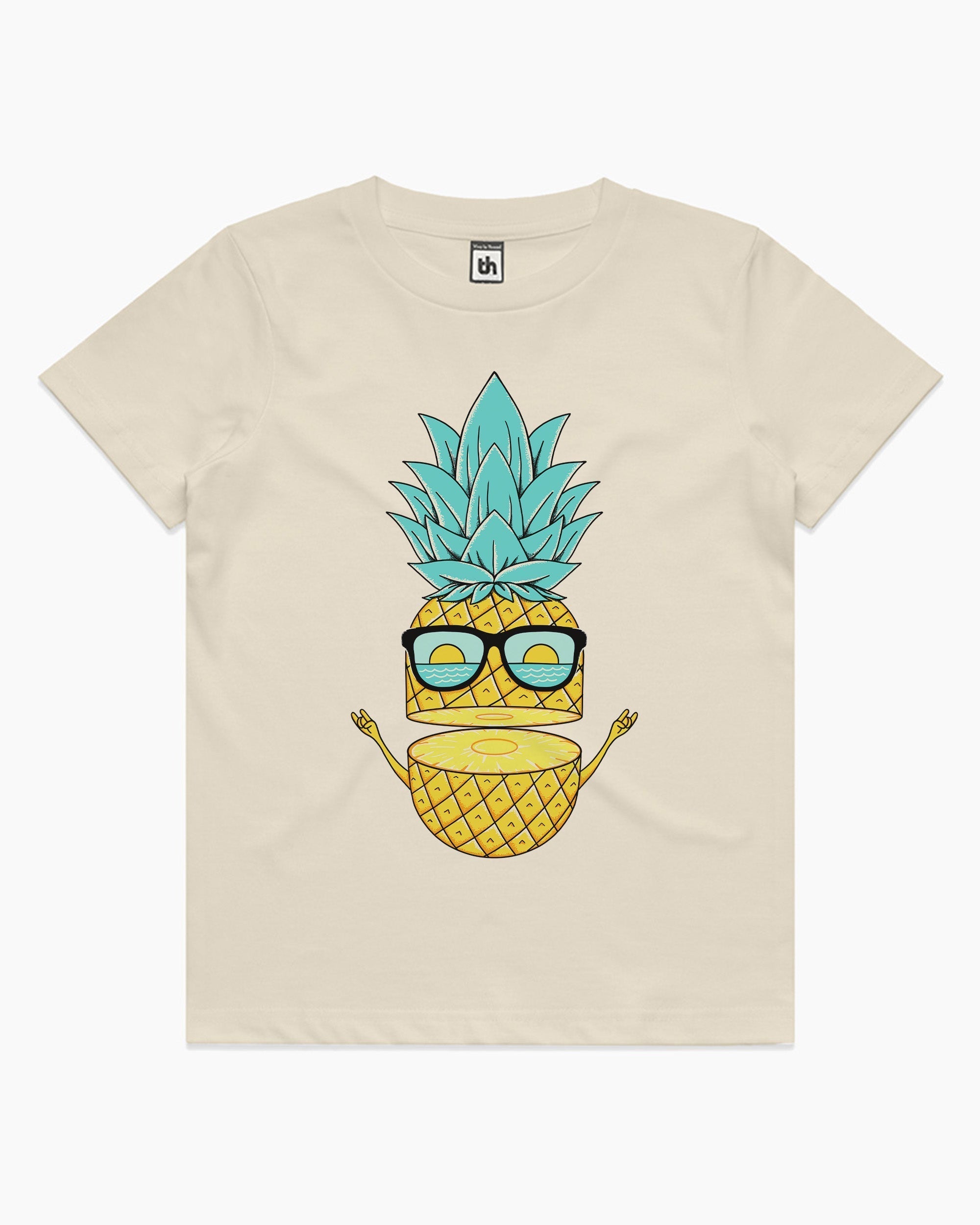 Pineapple Sunglasses Kids T-Shirt