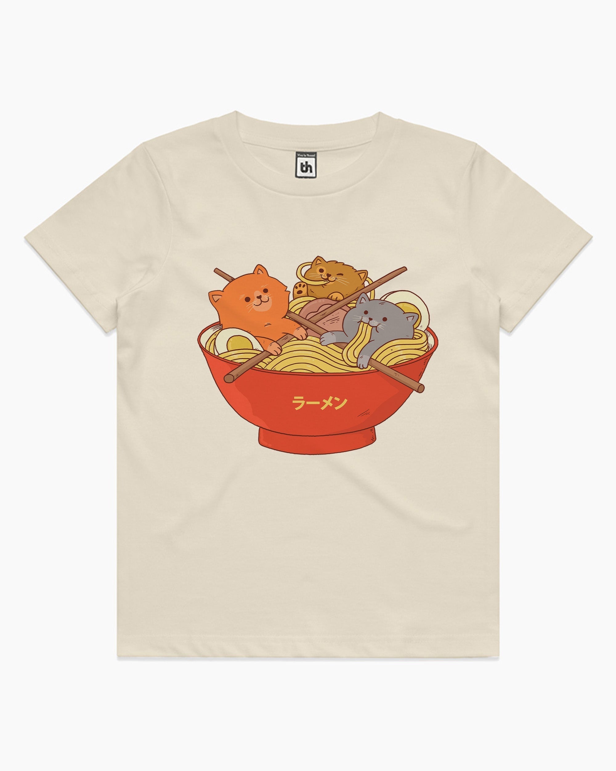 Ramen and Cats Kids T-Shirt