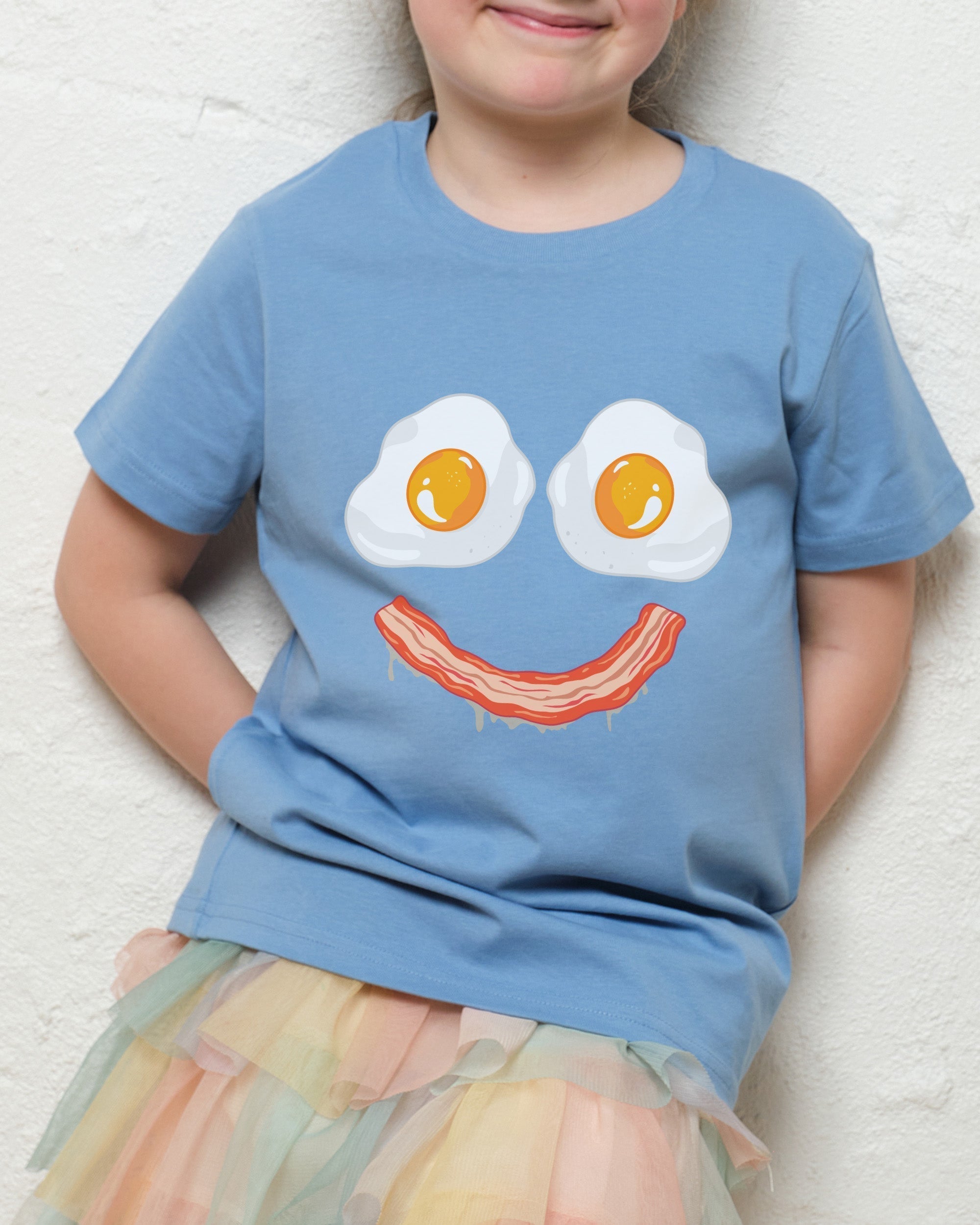 Bacon & Eggs Face Kids T-Shirt