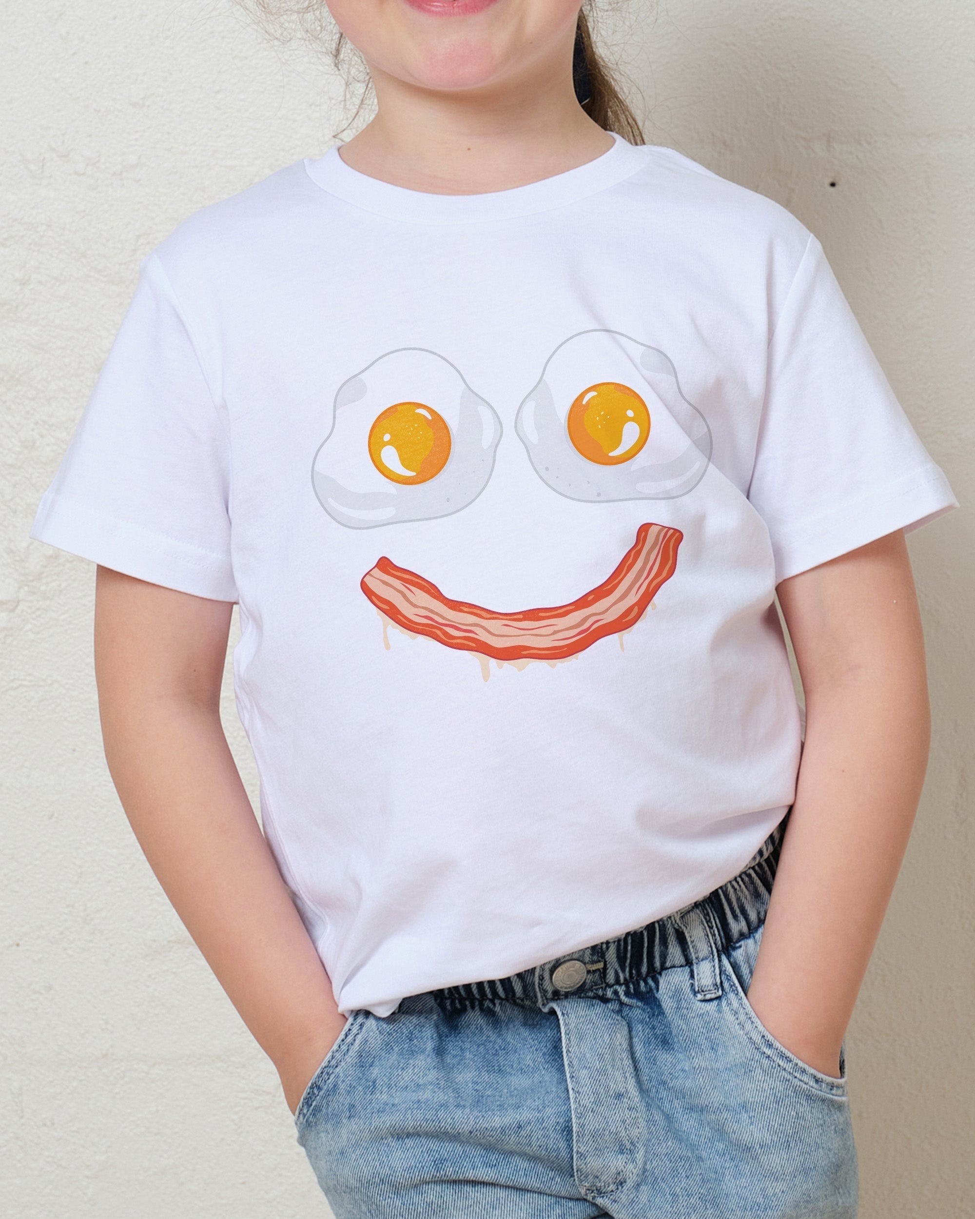 Bacon & Eggs Face Kids T-Shirt