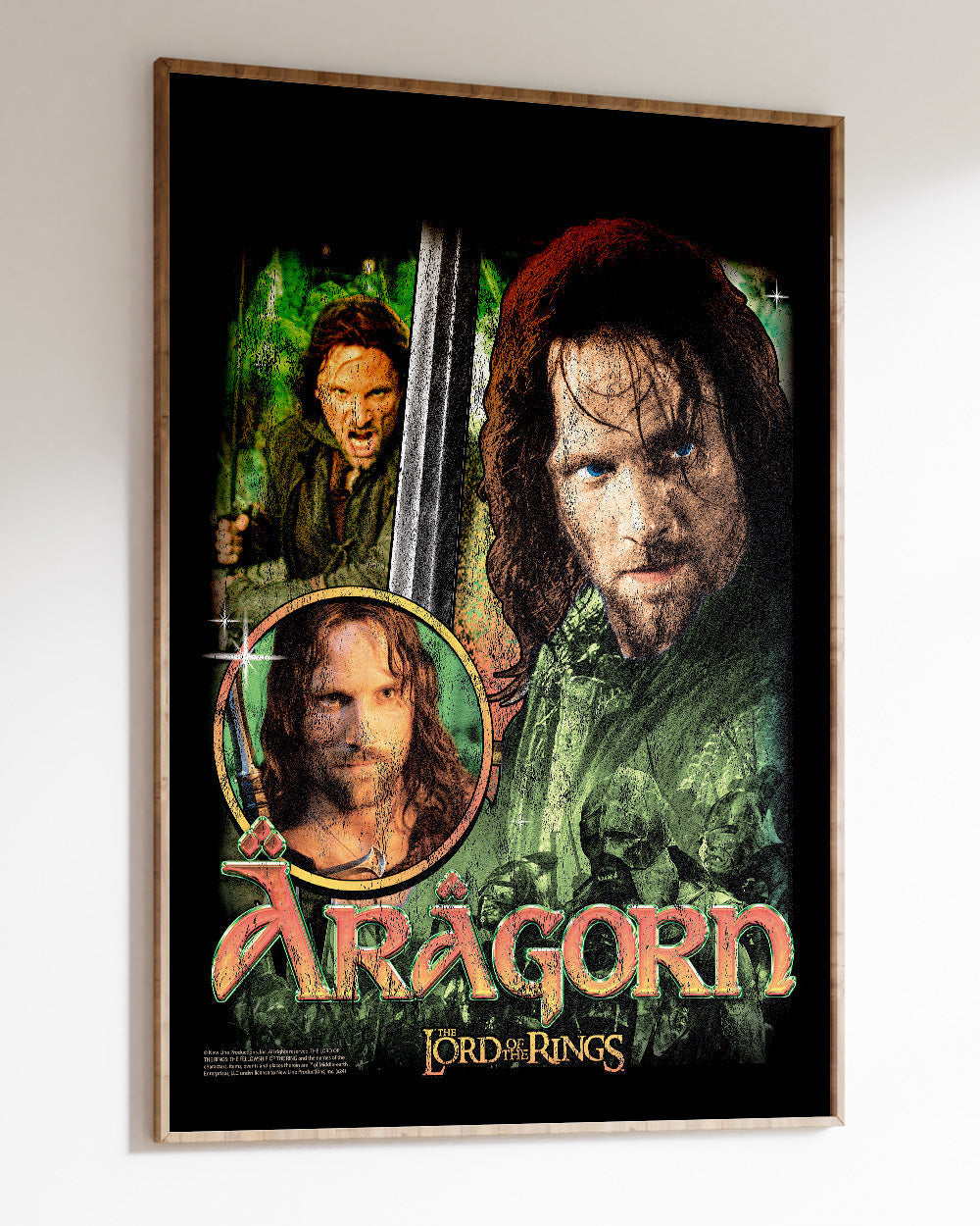 Vintage Aragorn Art Print