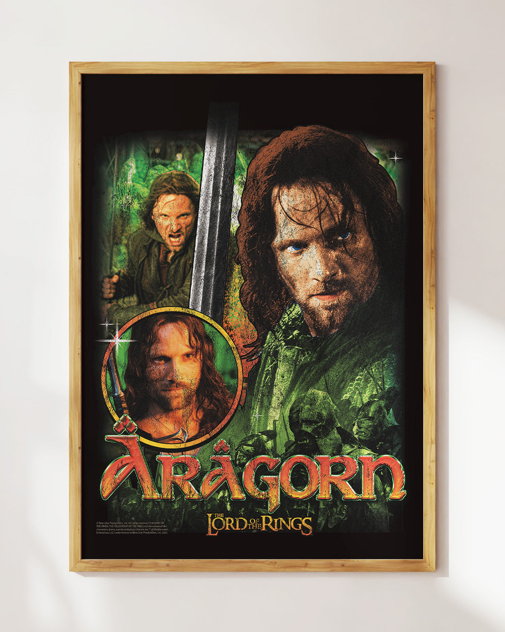 Vintage Aragorn Art Print