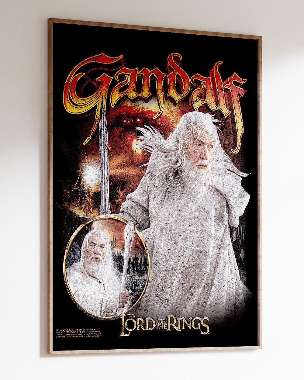 Gandalf the White Art Print