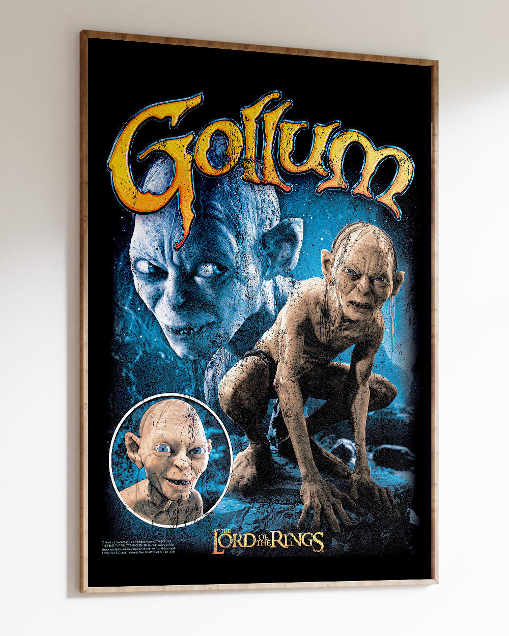 Vintage Gollum Art Print