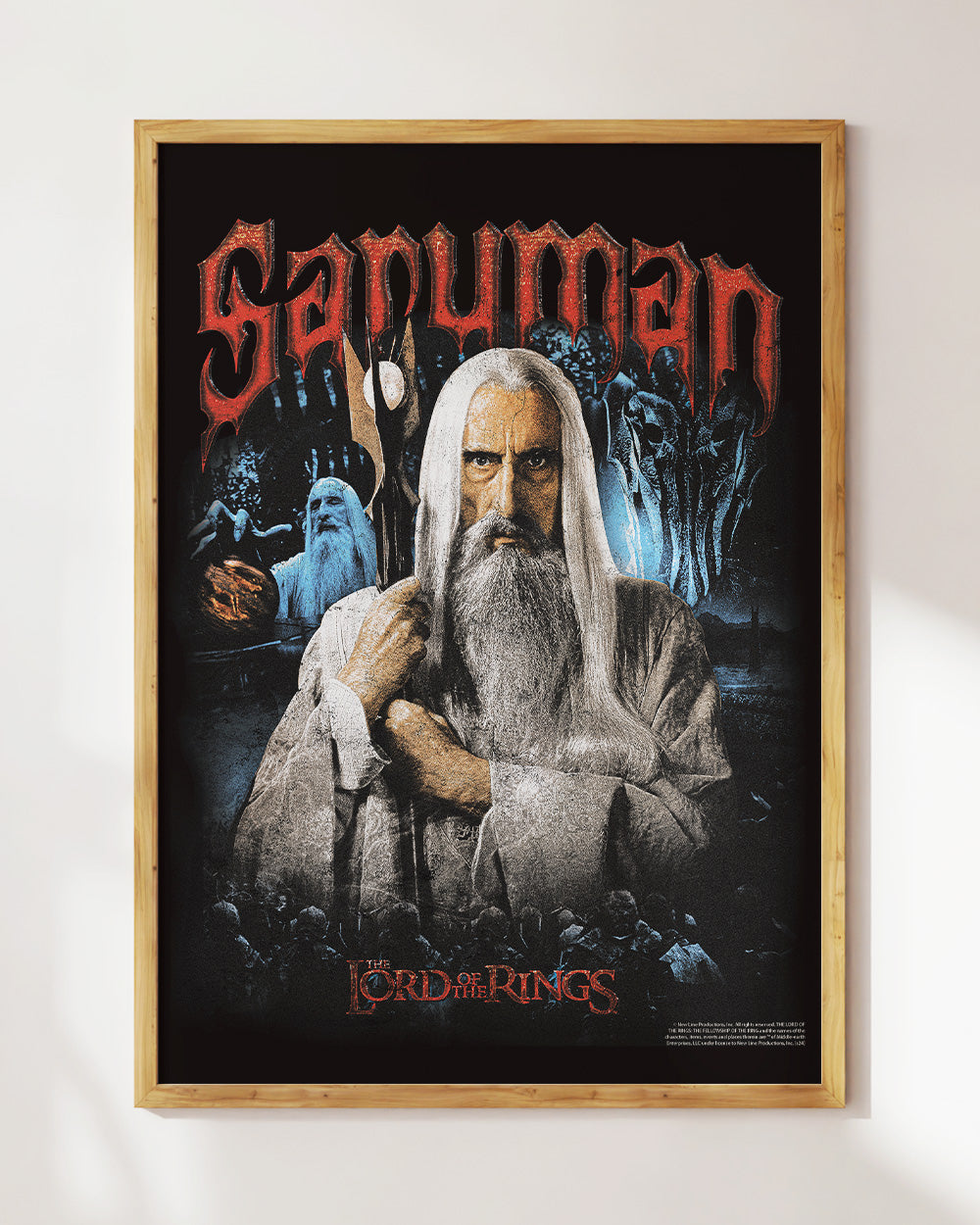 Vintage Saruman Art Print