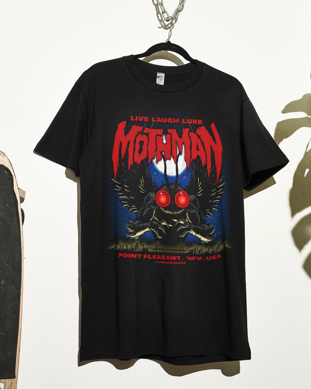 Mothman - Live Laugh Lurk T-Shirt