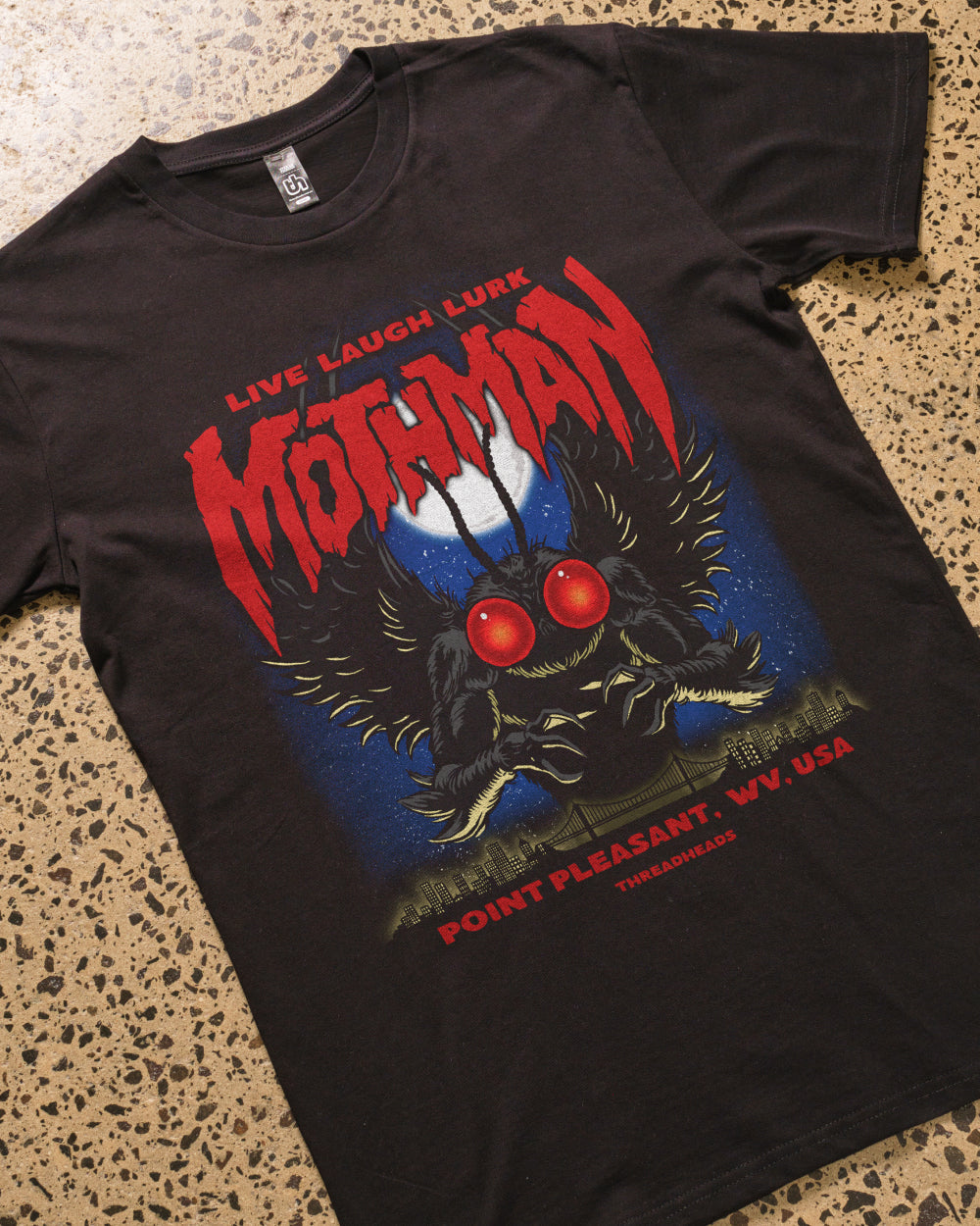 Mothman - Live Laugh Lurk T-Shirt