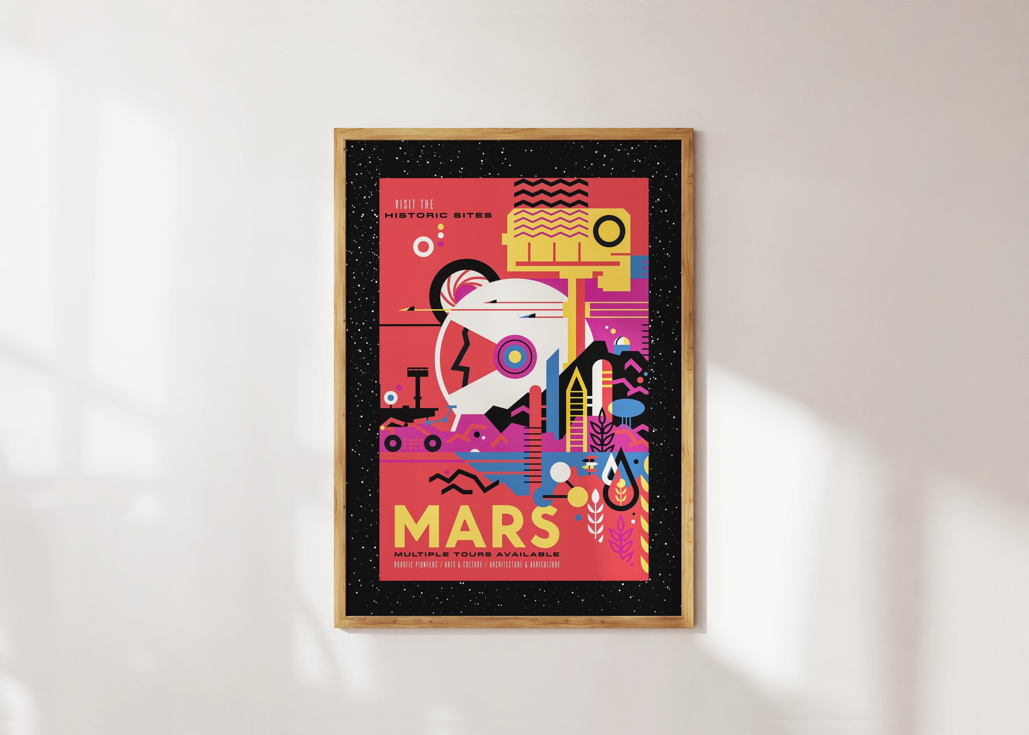 Mars Art Print