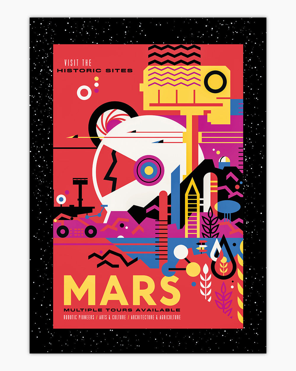 Mars Art Print