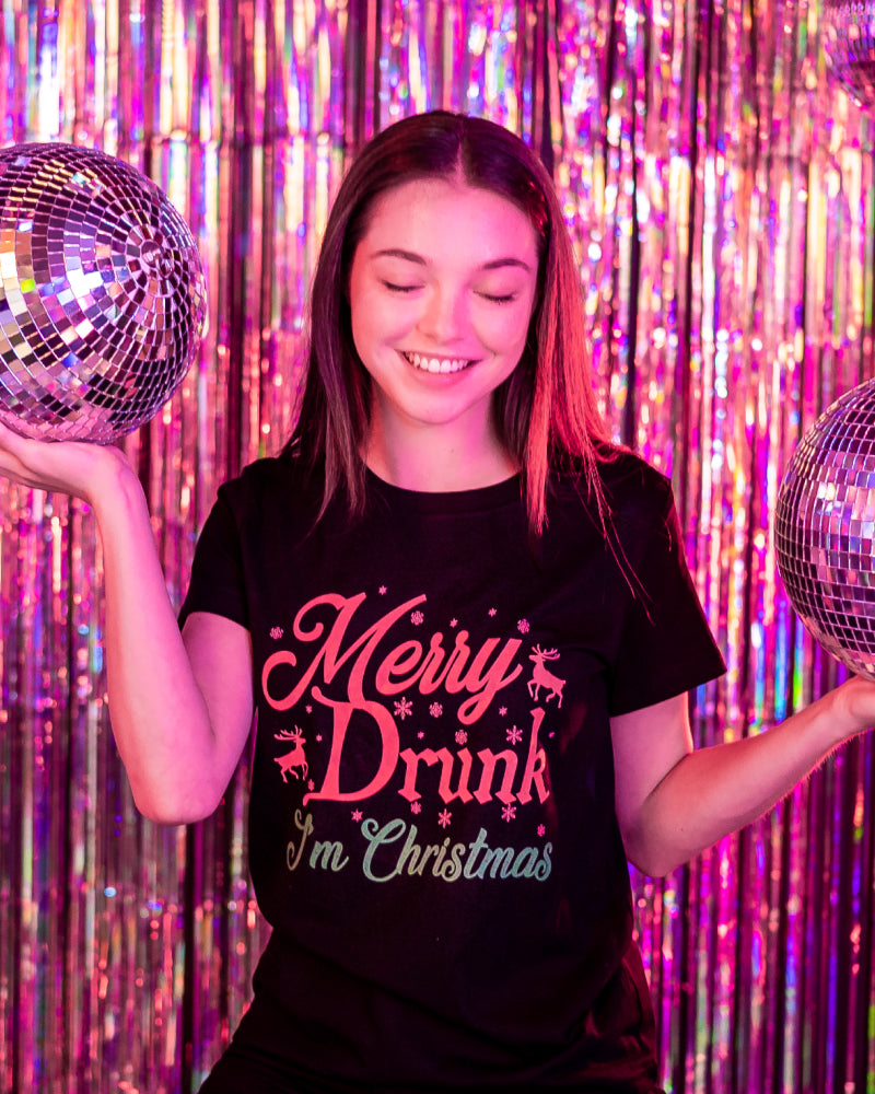 Merry Drunk I am Christmas T-Shirt