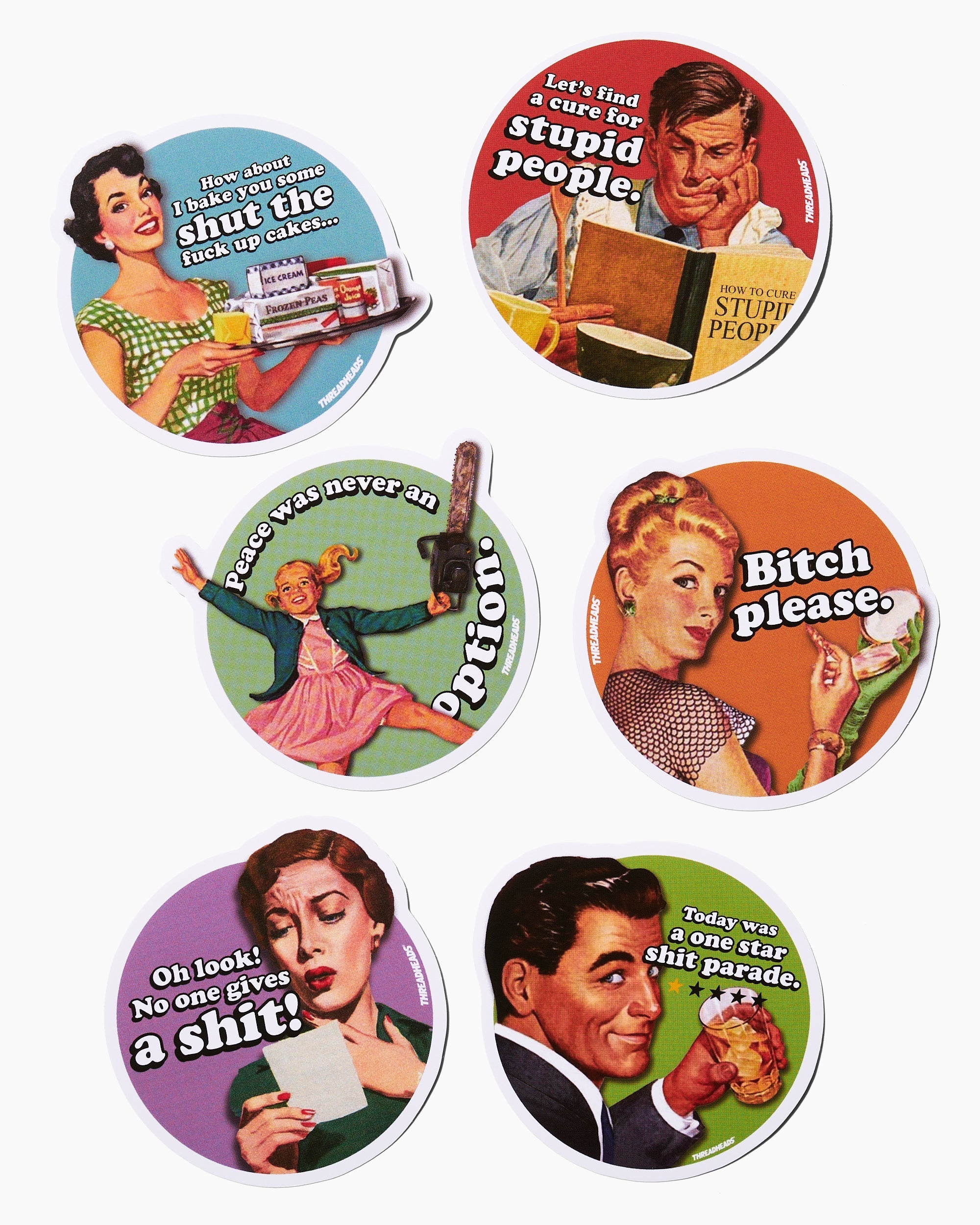 The Mid Century Sticker Pack