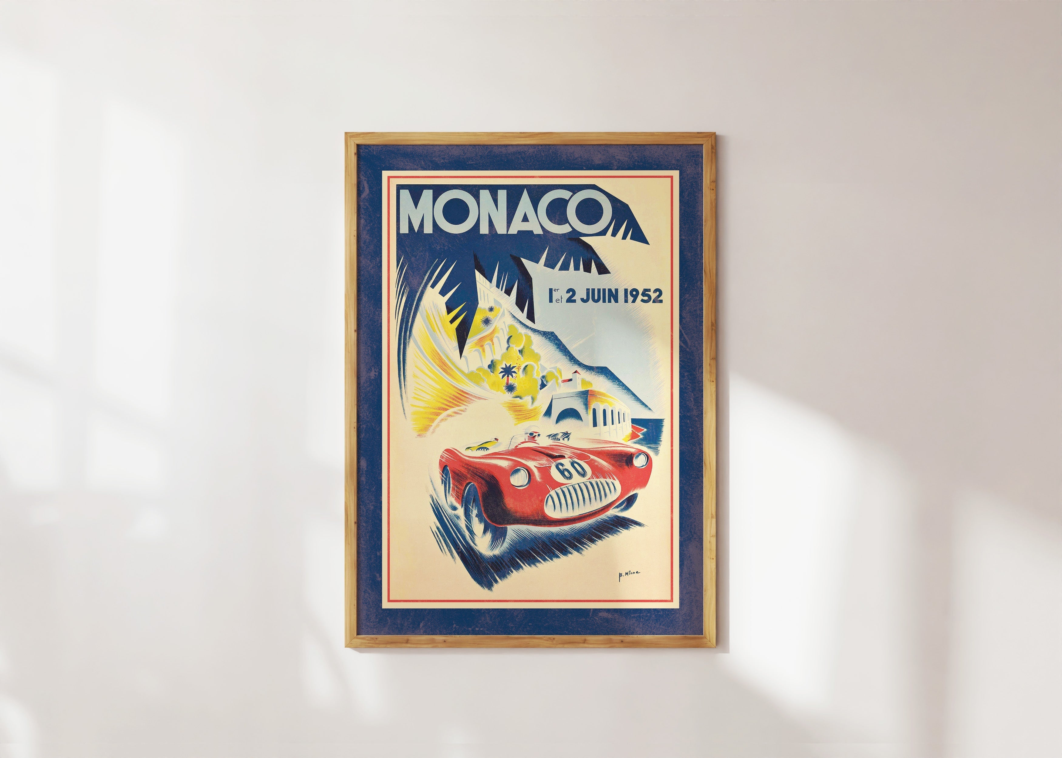 Monaco GP Art Print